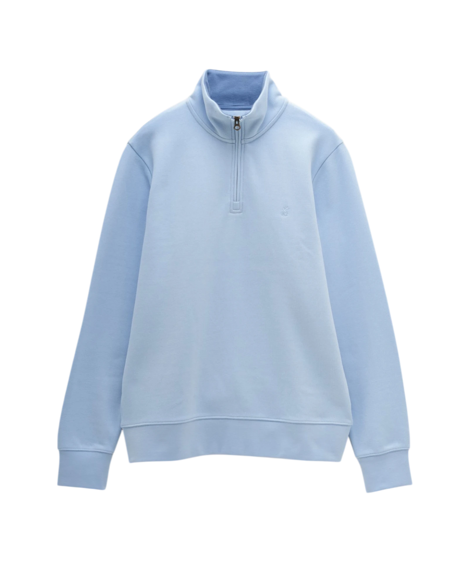 Alistair Quarter Zip Jumper - Blue