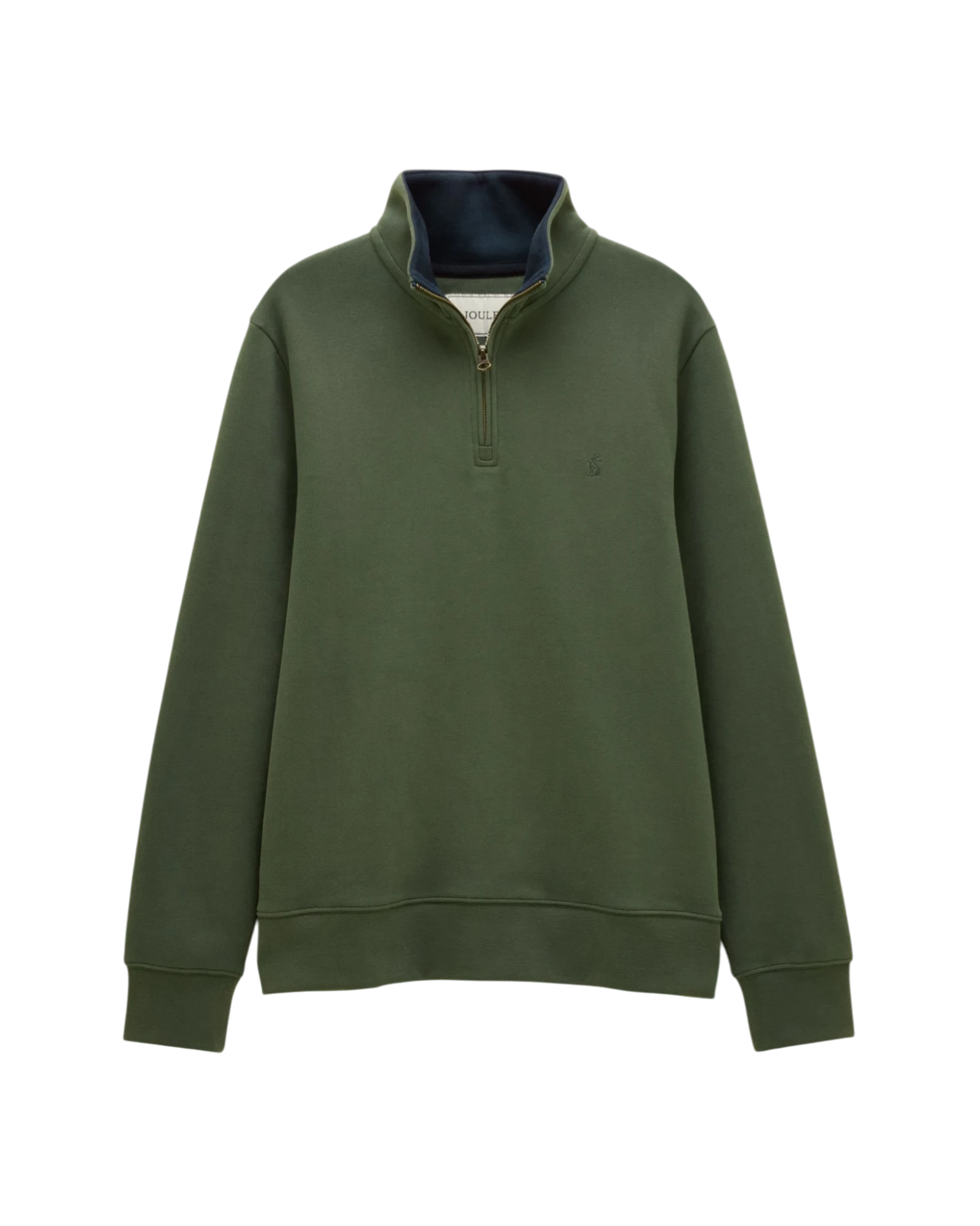 Alistair Quarter Zip Sweatshirt - Khaki Green