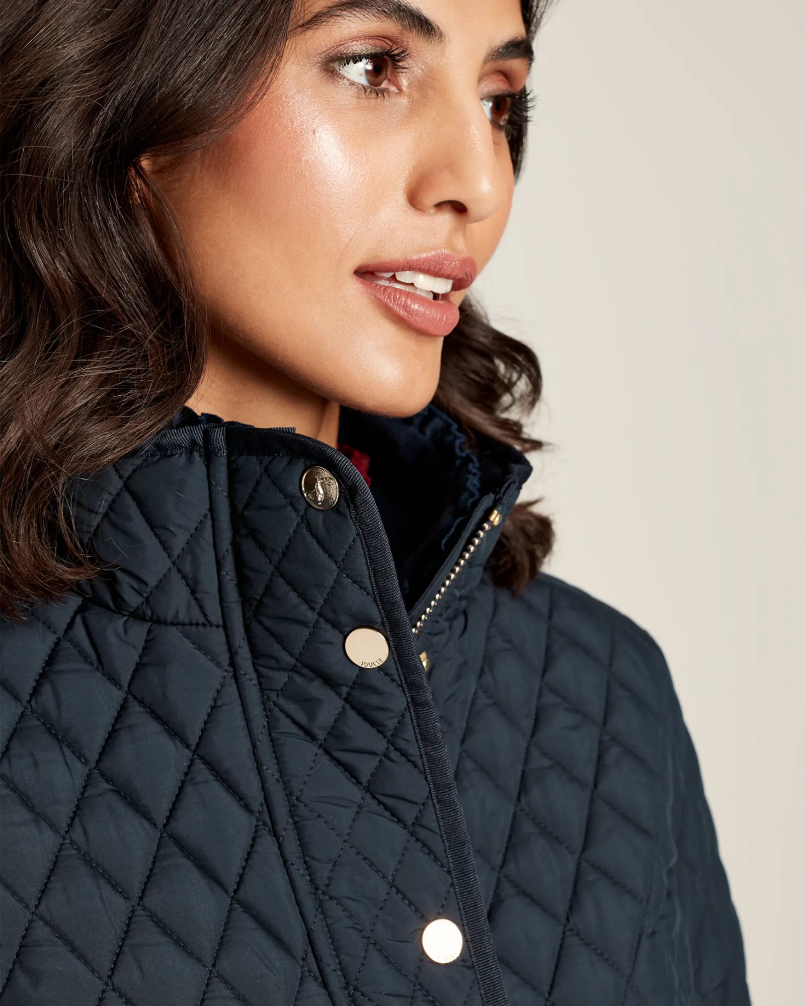 Allendale Navy Quilted Jacket