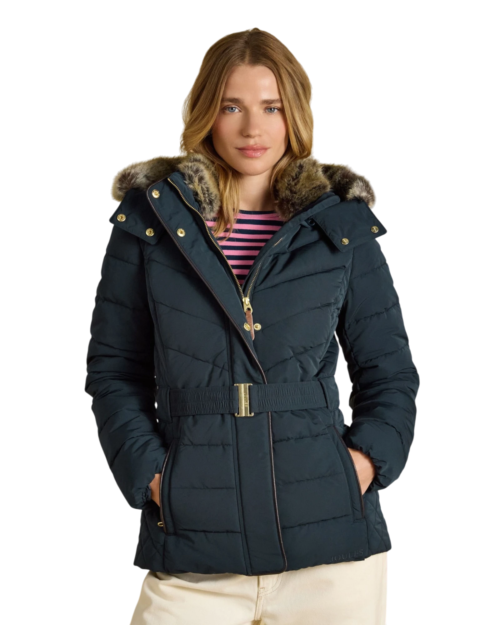 Aspen Coat - Navy