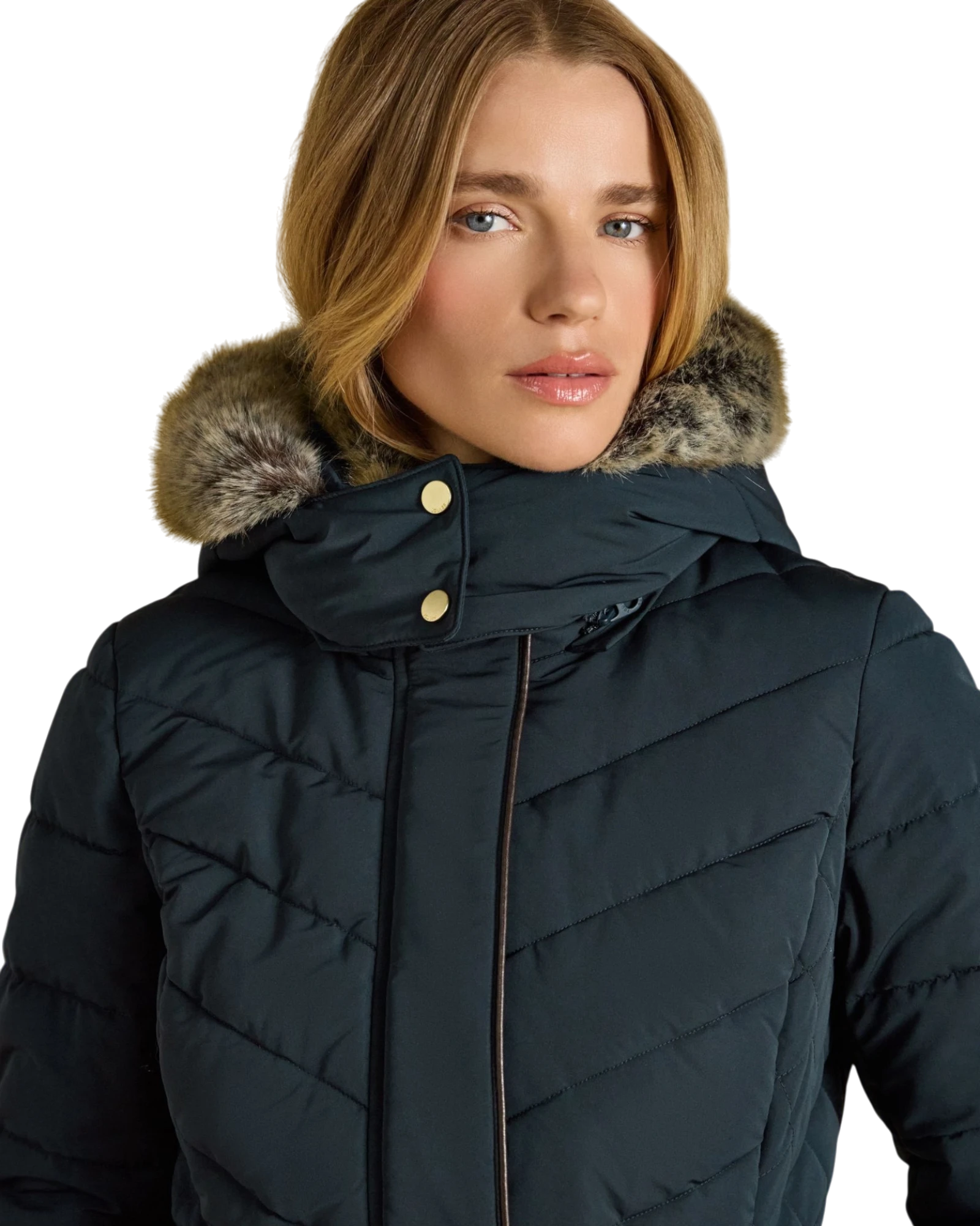 Aspen Coat - Navy