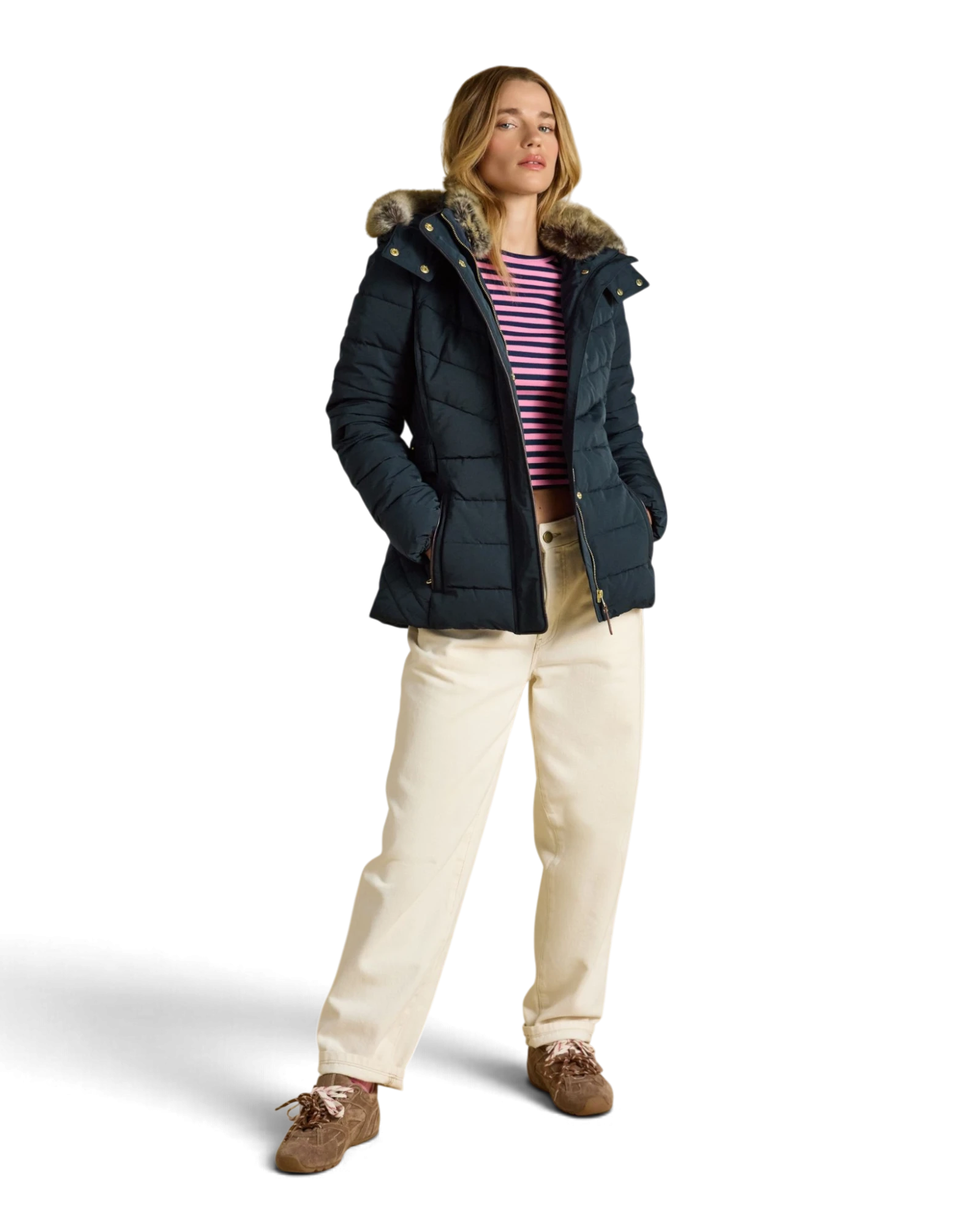 Aspen Coat - Navy