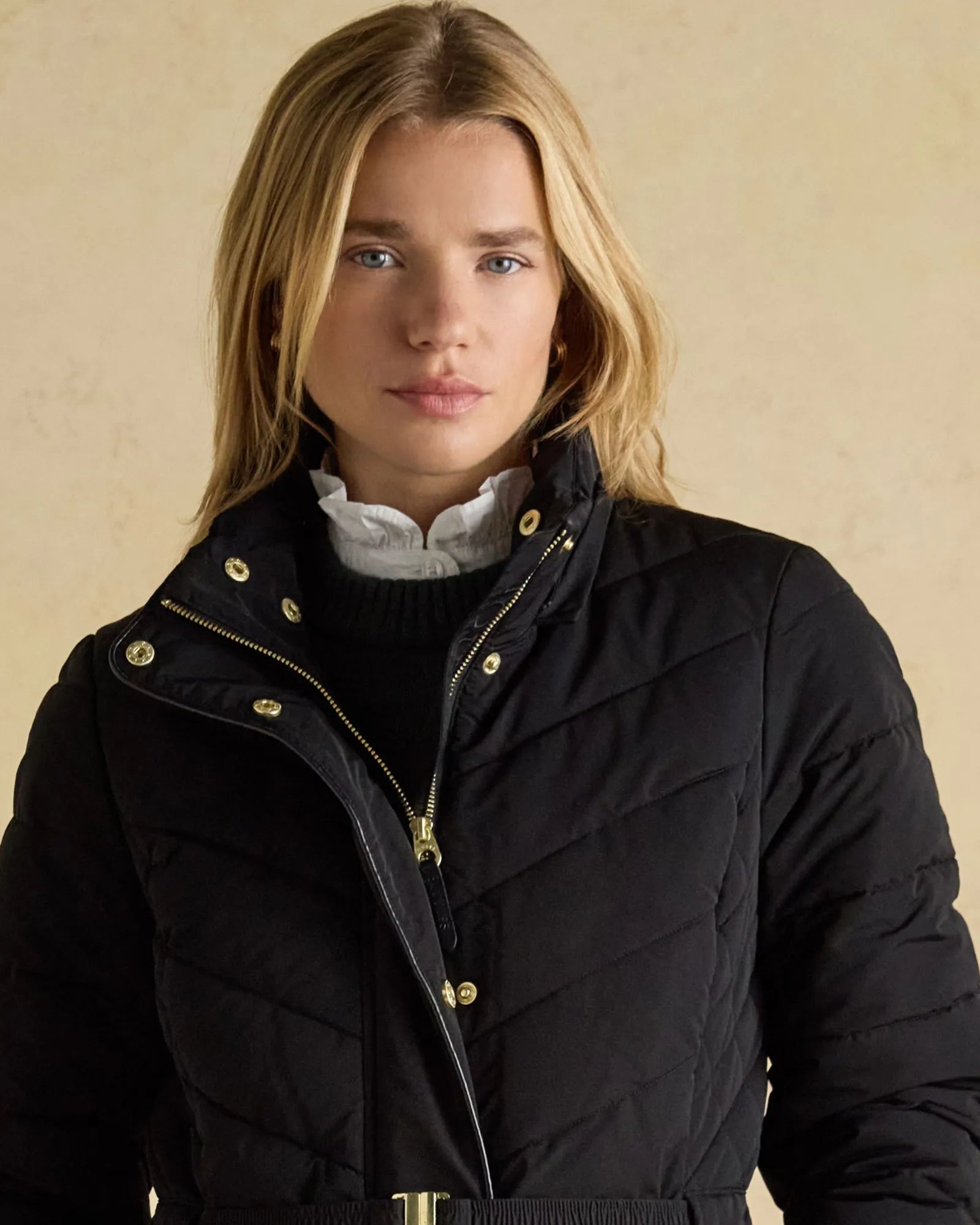 Aspen Long Coat - Black