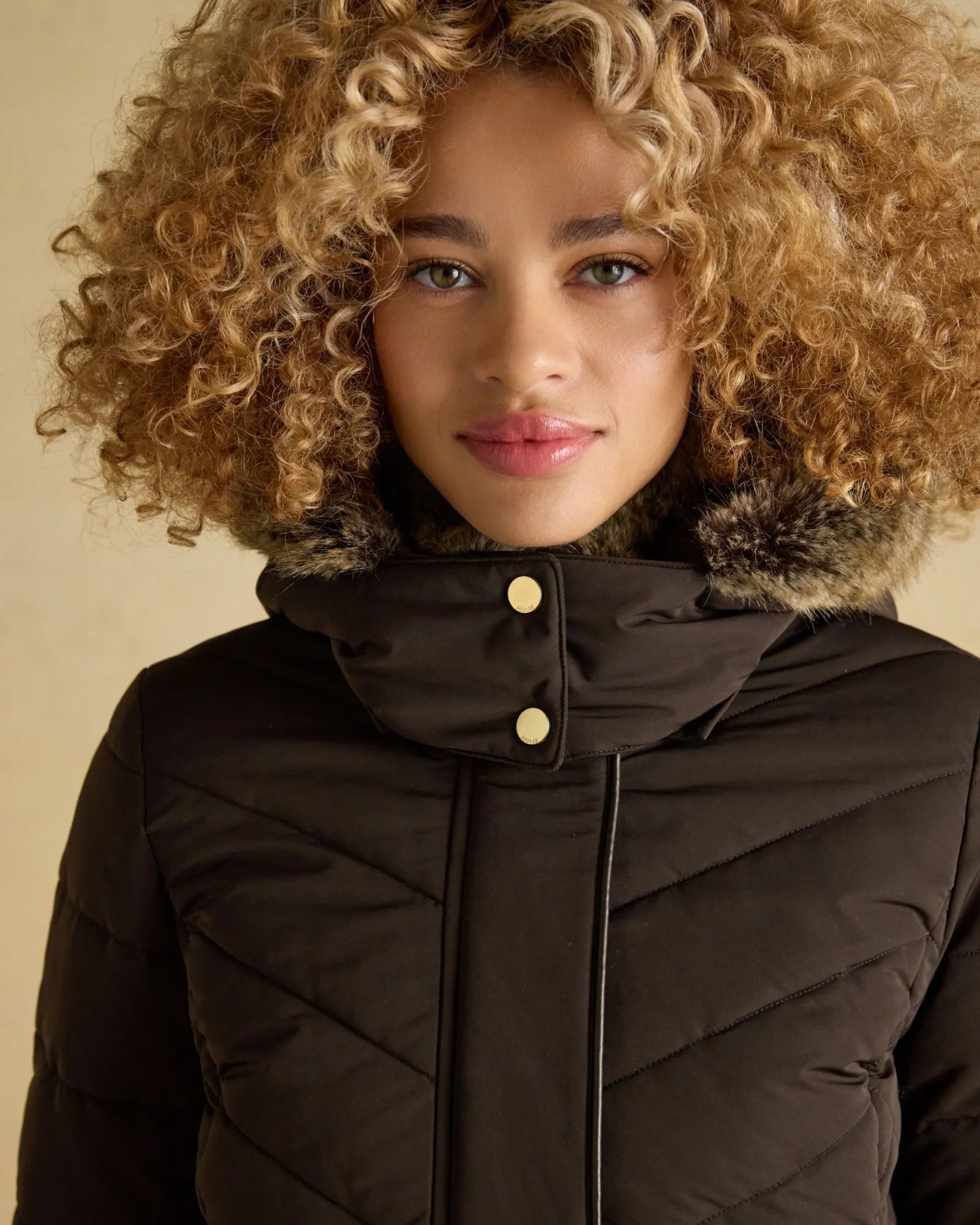 Aspen Long Coat - Brown