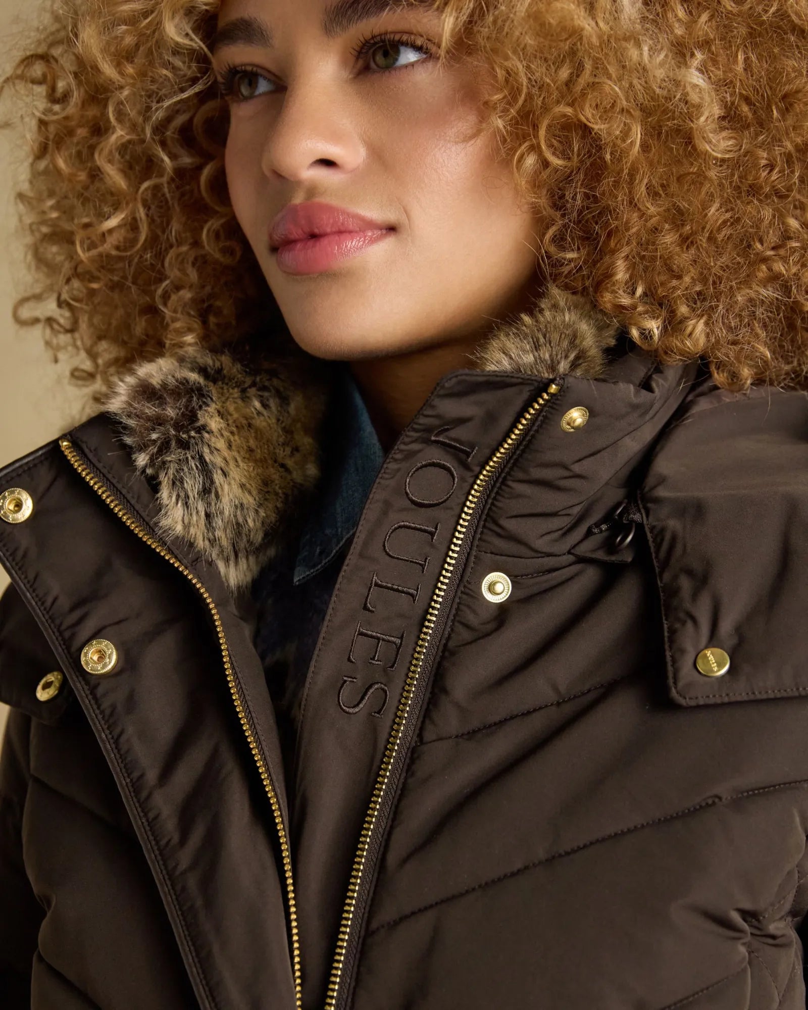 Aspen Long Coat - Brown