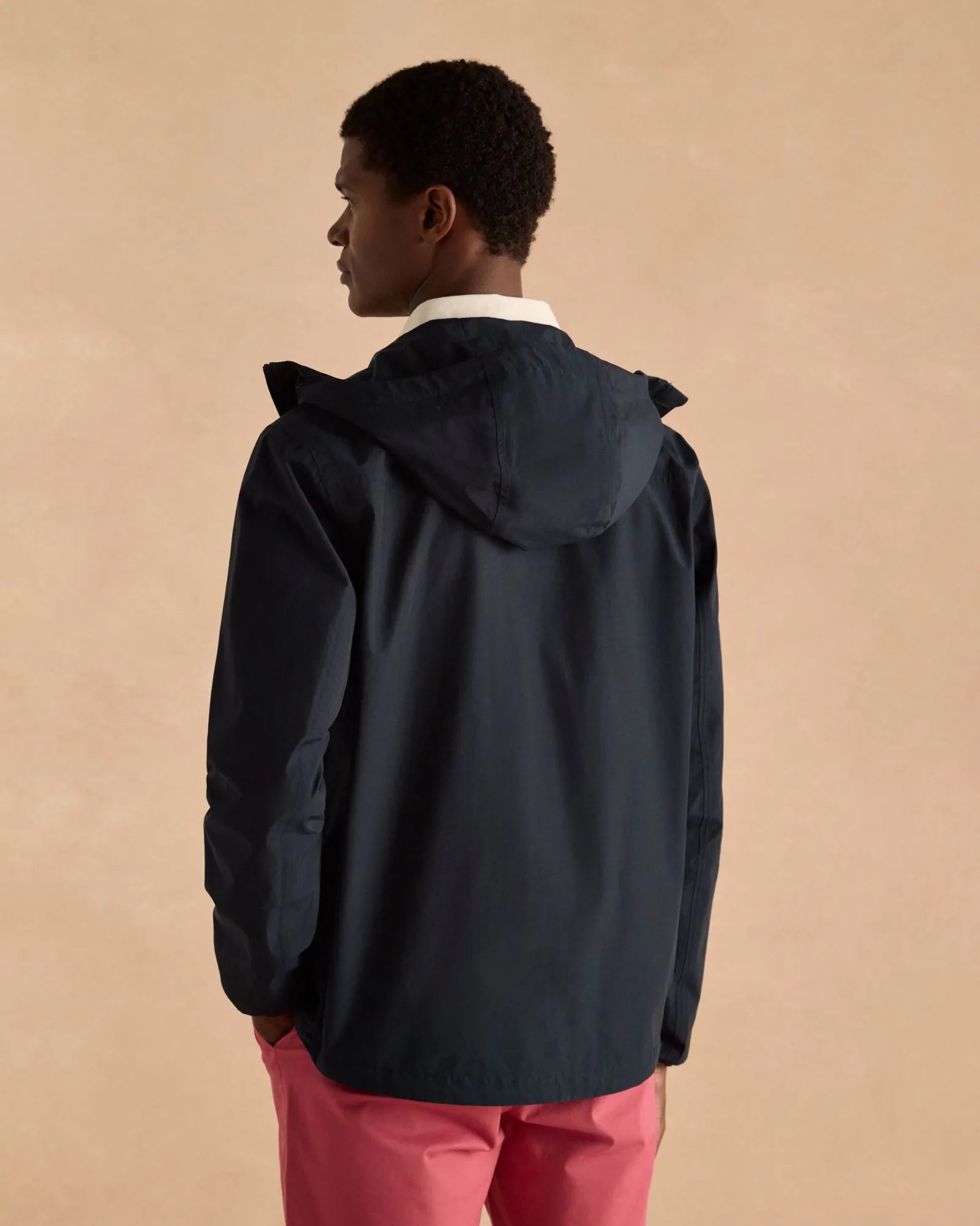 Ayston Coat - Navy Blue