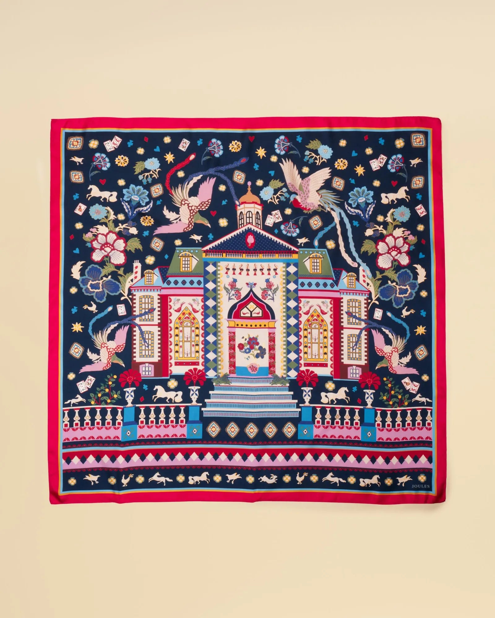 Bloomfield Scarf - Navy