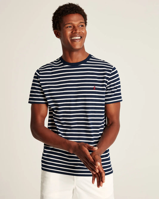Boathouse Stripe T-Shirt - Navy Multi Stripe