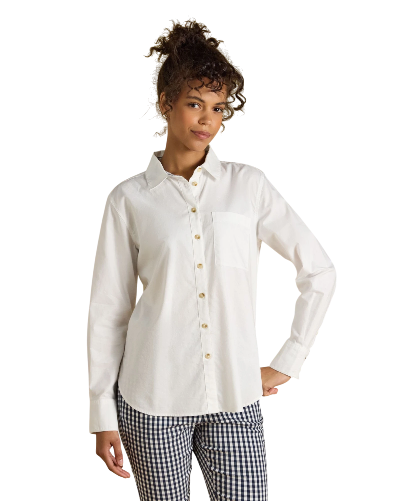 Boyfriend Oxford Shirt - White