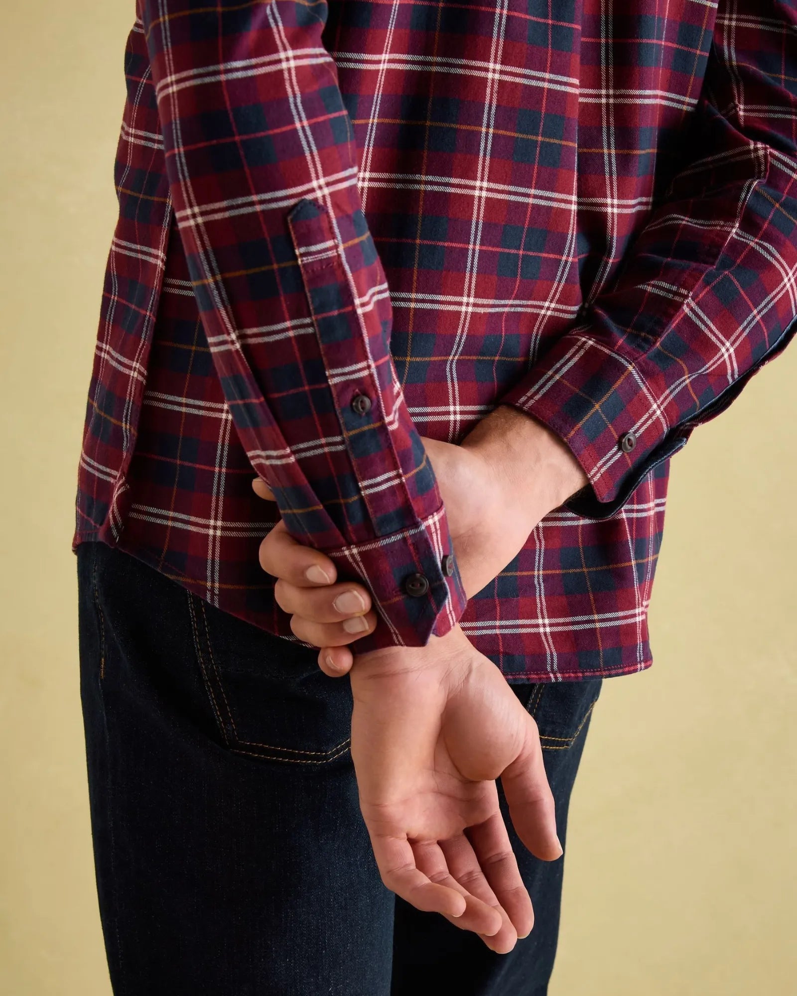 Buchanan Red Soft Brushed Cotton Check Shirt