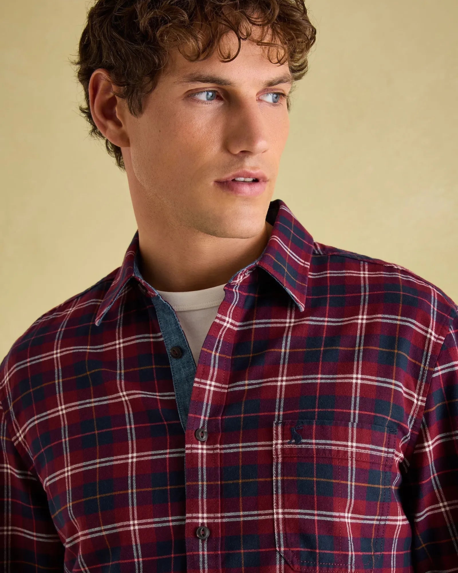 Buchanan Red Soft Brushed Cotton Check Shirt