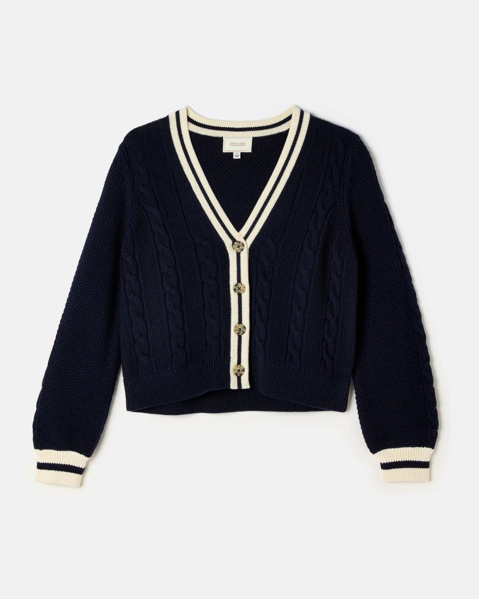 Centre Court Cardigan - Navy