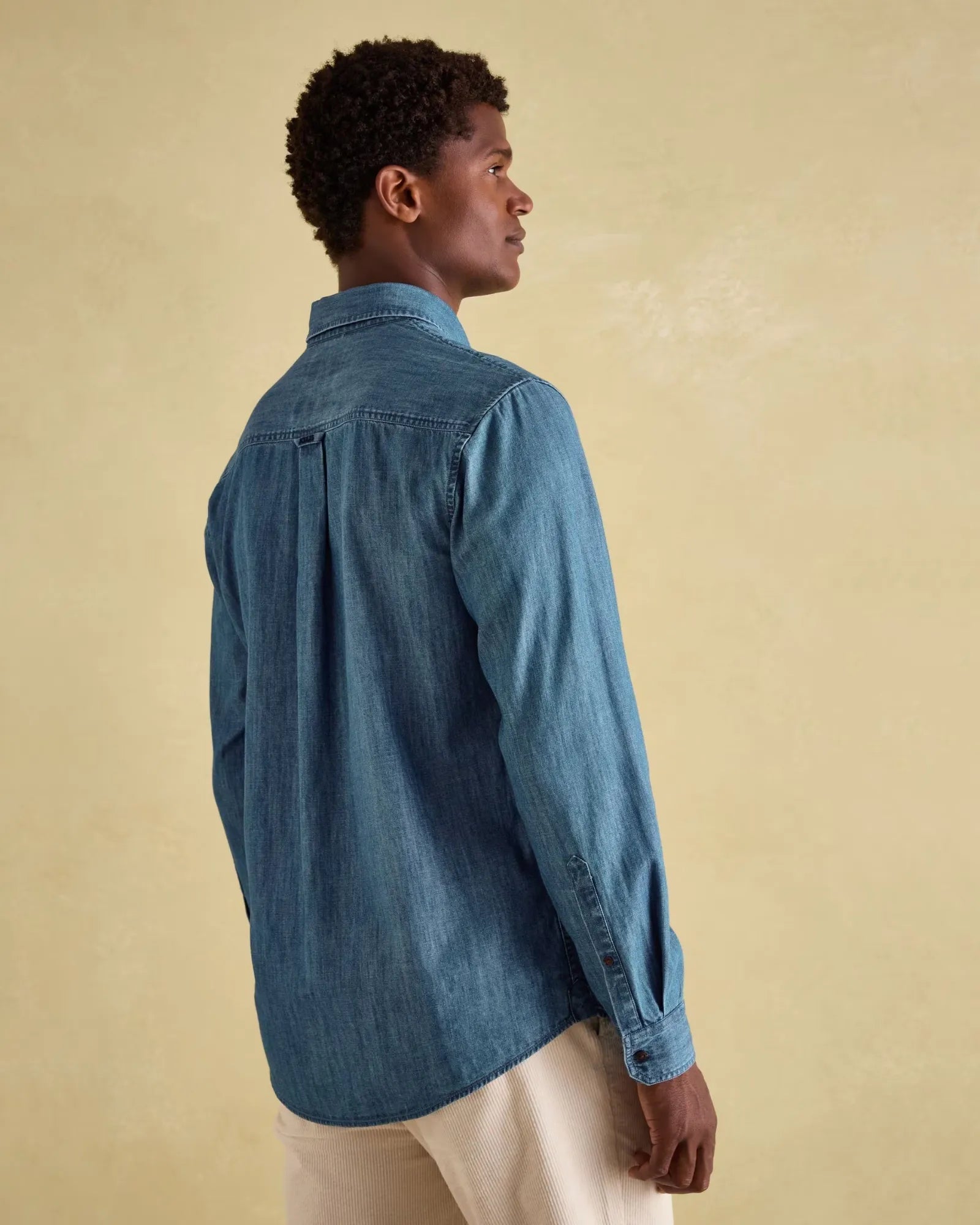 Chambray Blue Classic Fit Shirt