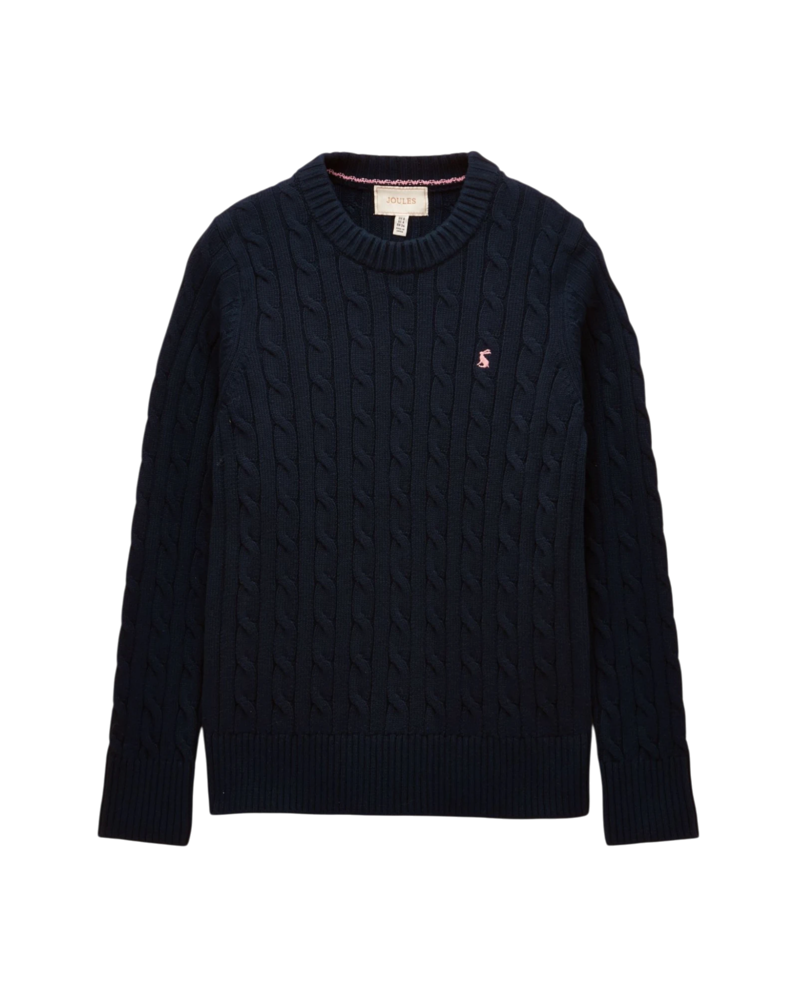Classic Cable Knit Jumper - Navy