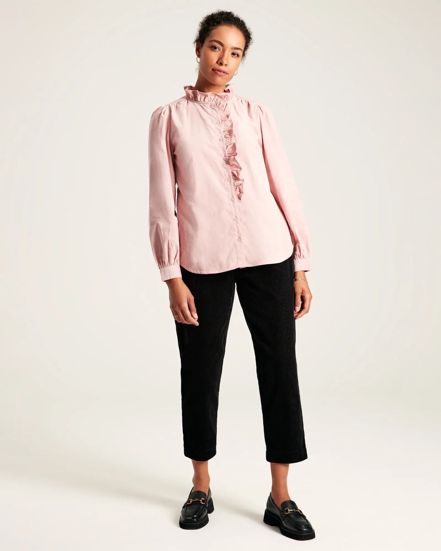 Colette Pink Cord Blouse