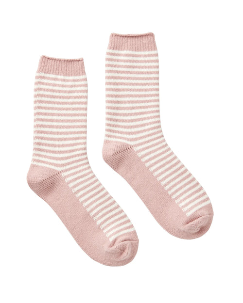 Cosy Soft Handle Bed Socks - Pink
