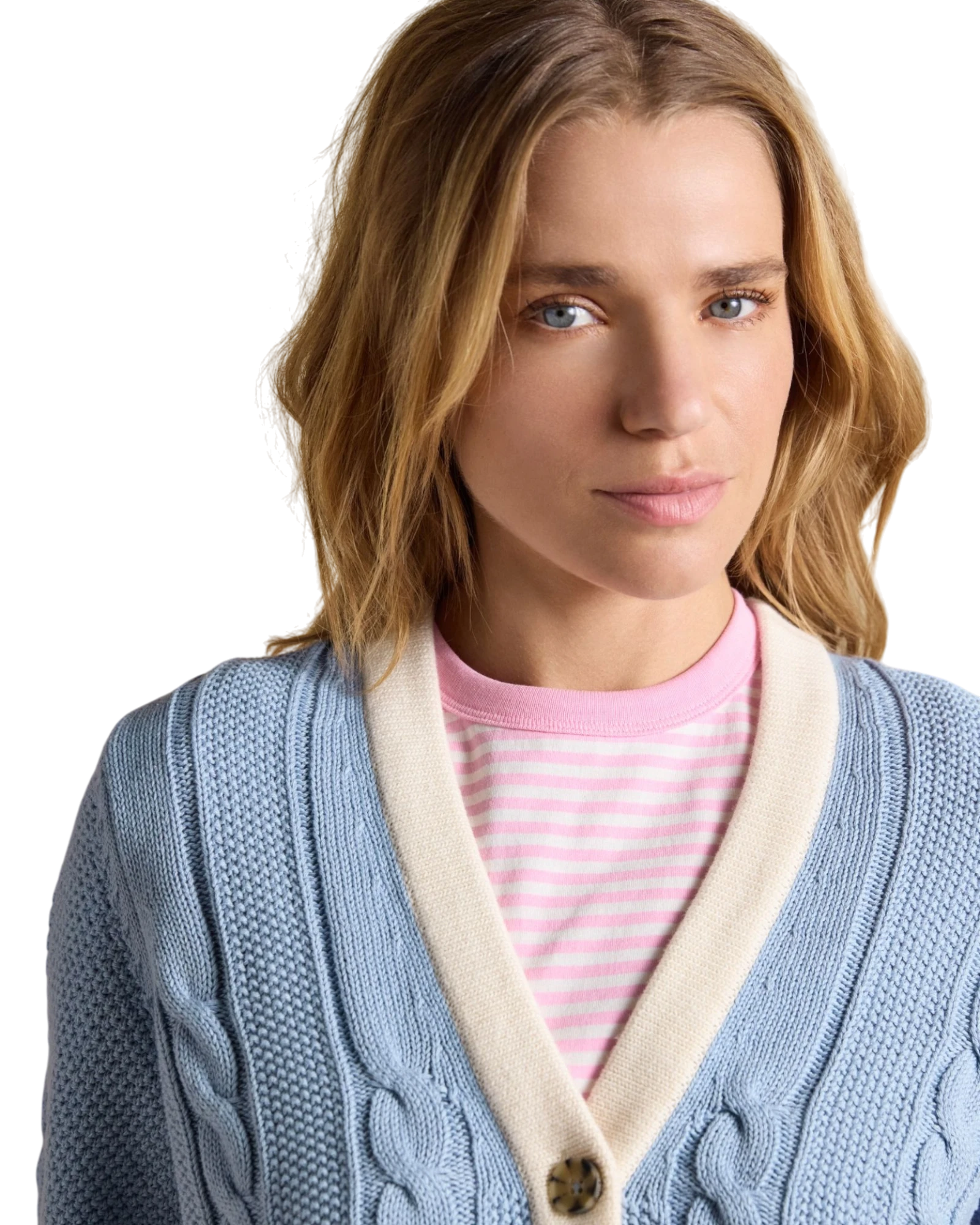 Court Cardigan - Blue