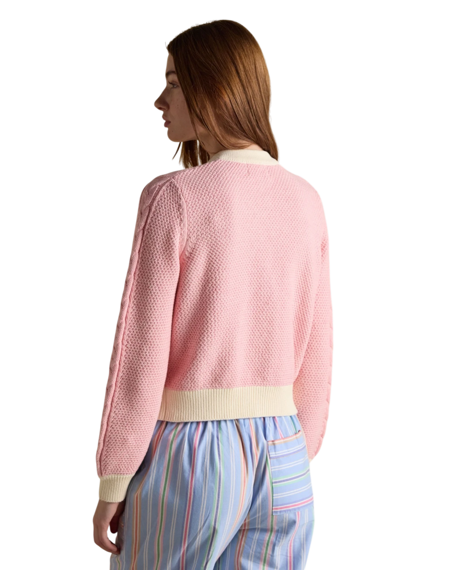 Court Cardigan - Pink