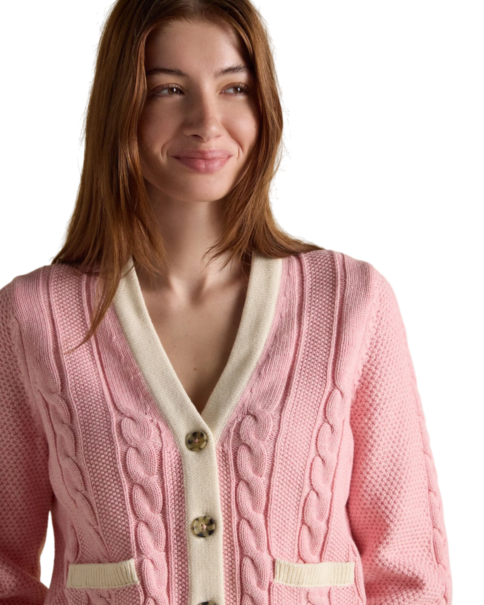 Court Cardigan - Pink