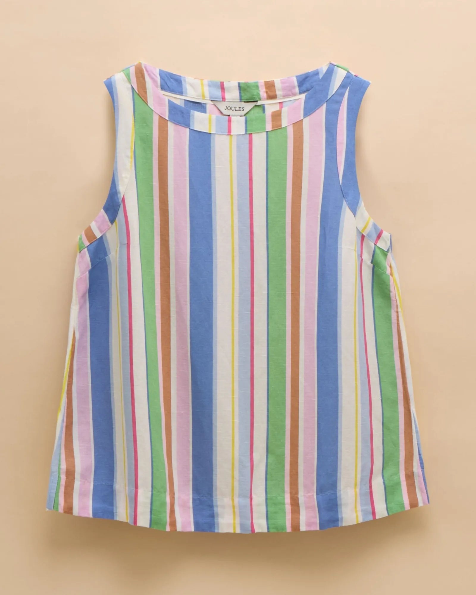 Cove Sleeveless Top - Multi Stripe