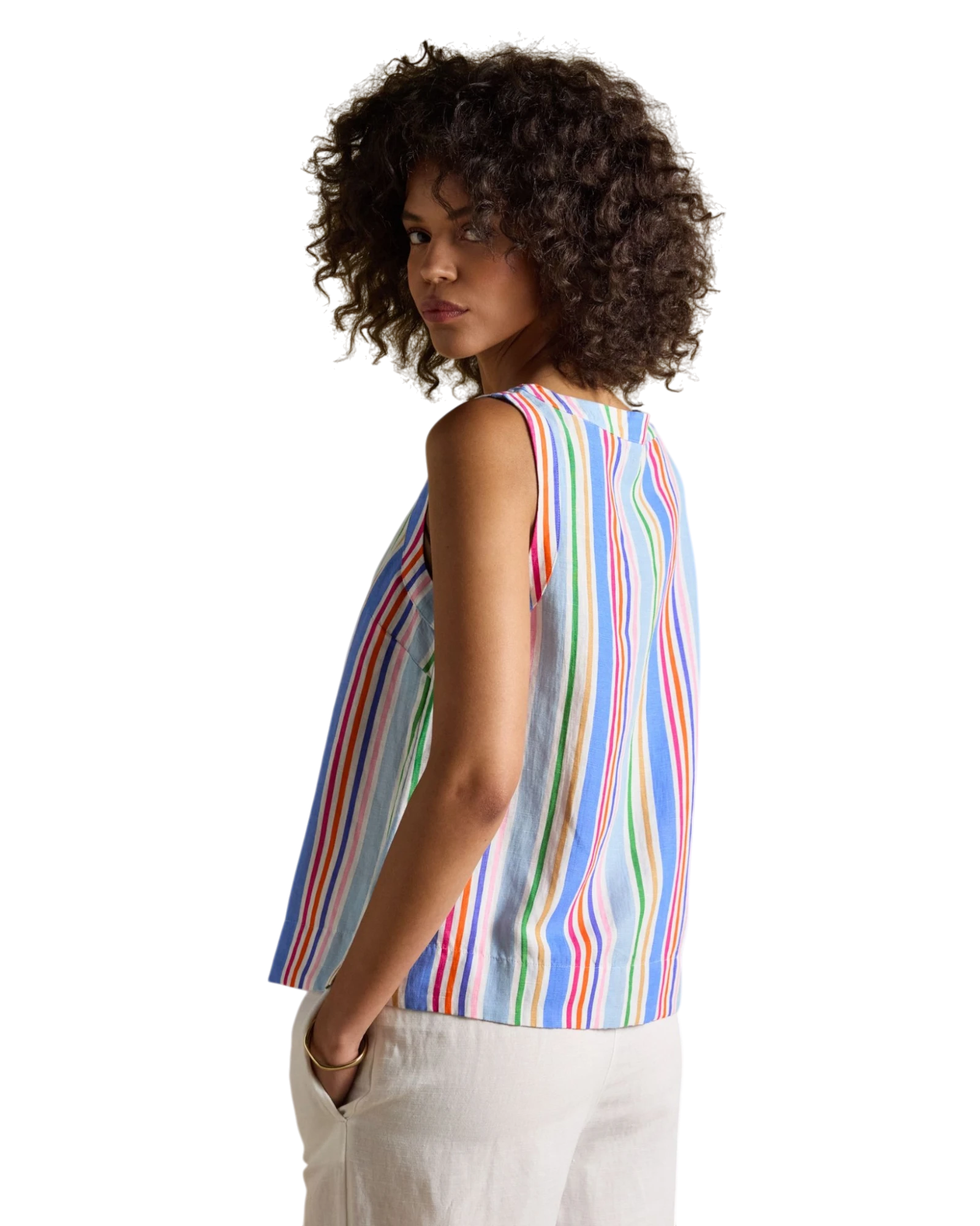 Cove Top - Multi Striped