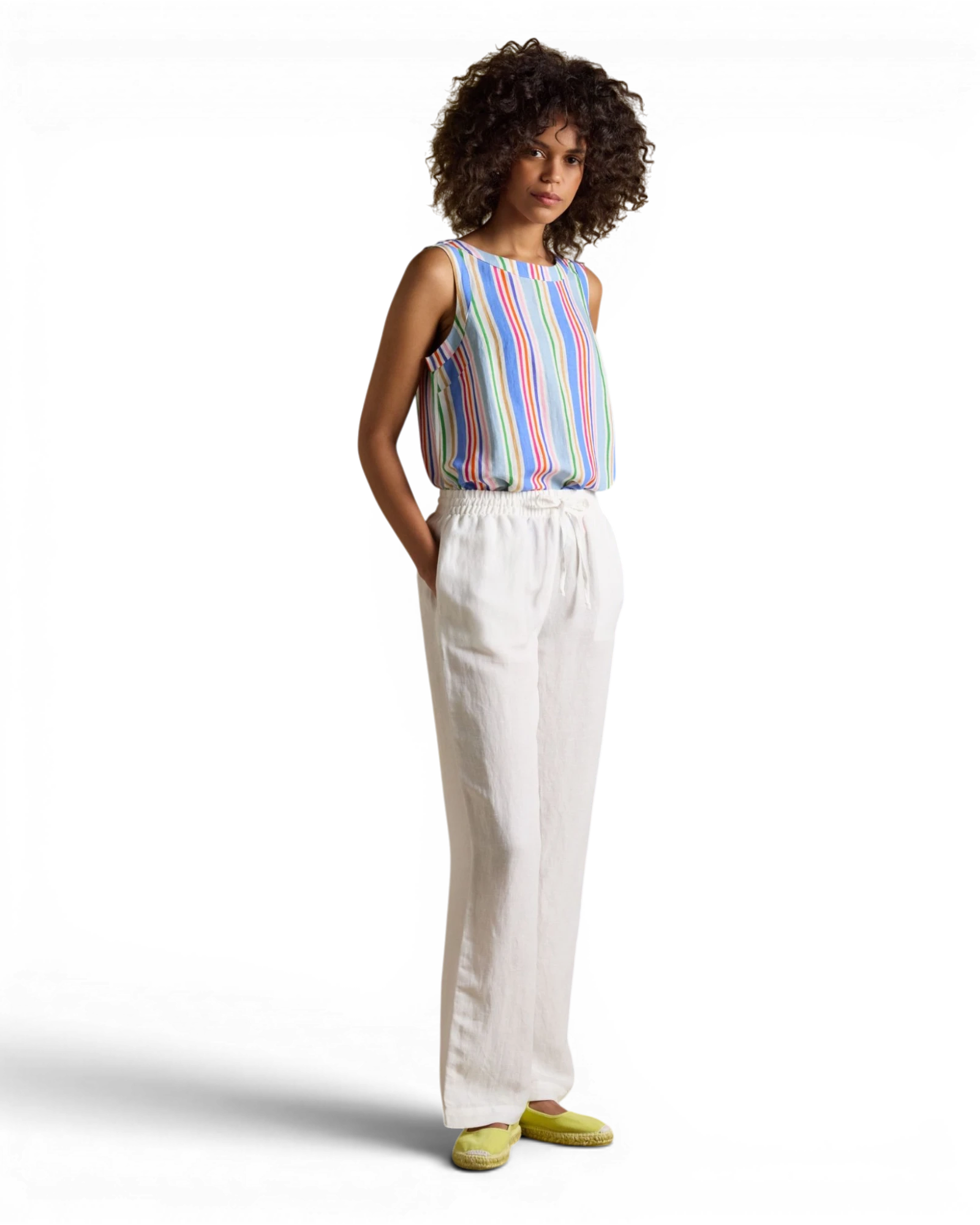 Cove Top - Multi Striped
