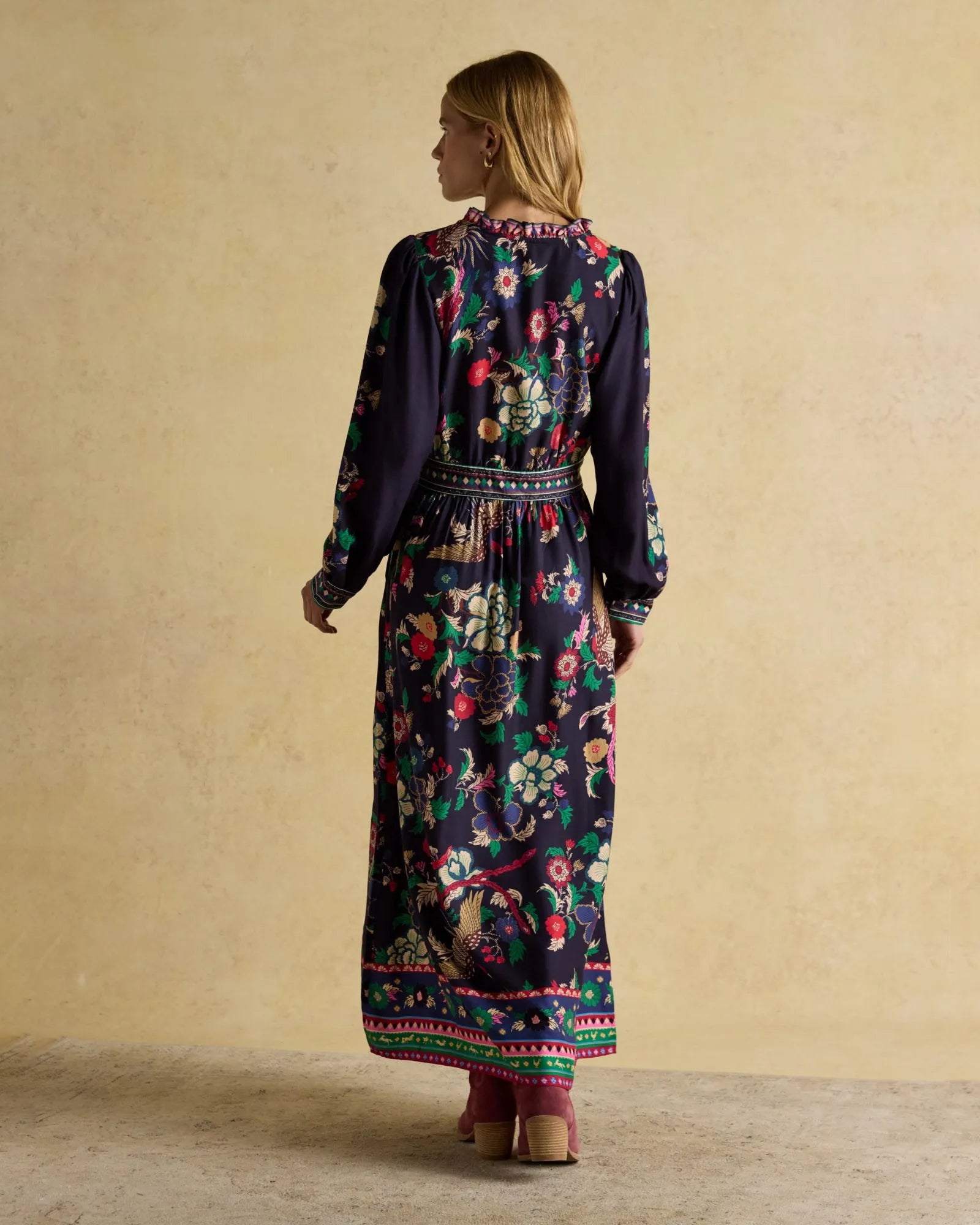 Cressida Dress - Navy