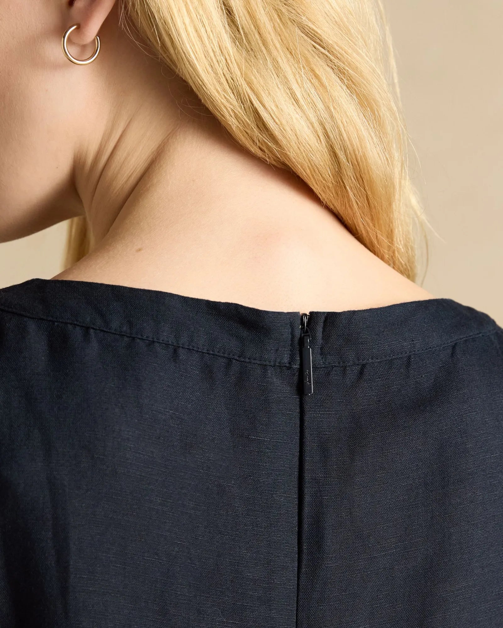 Delphine Dress - Navy