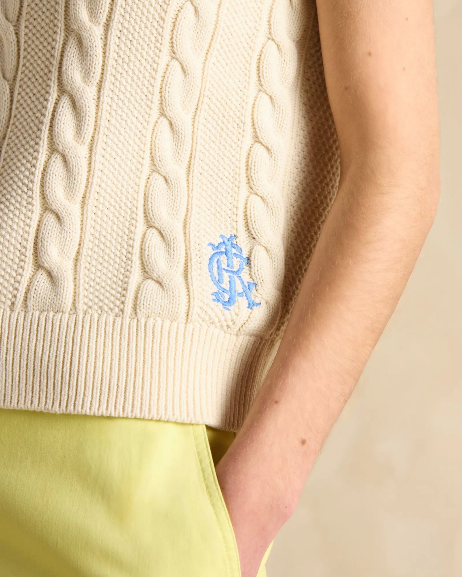 Deuce Vest - Cream