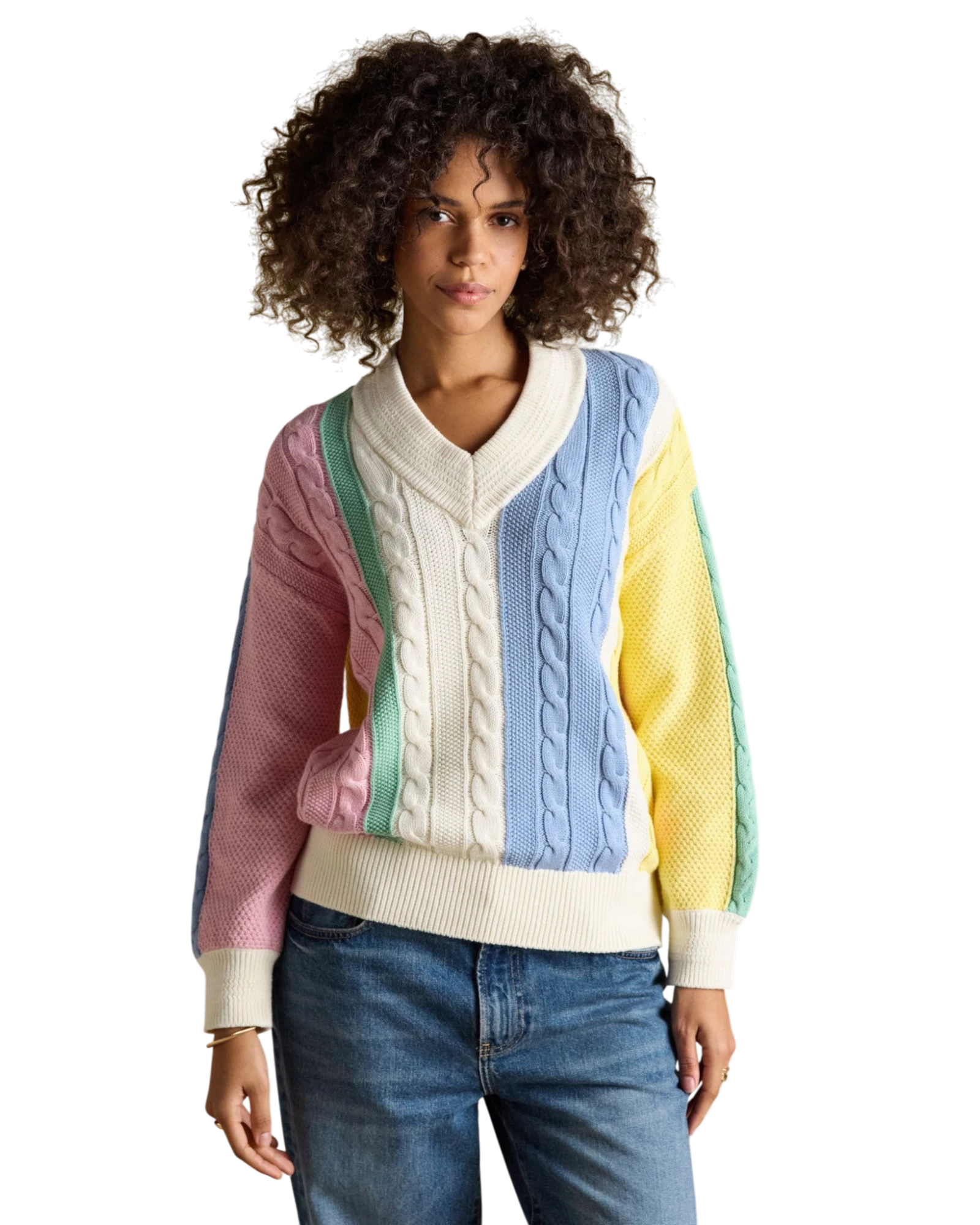 Dibbly Jumper - Multi Stripe