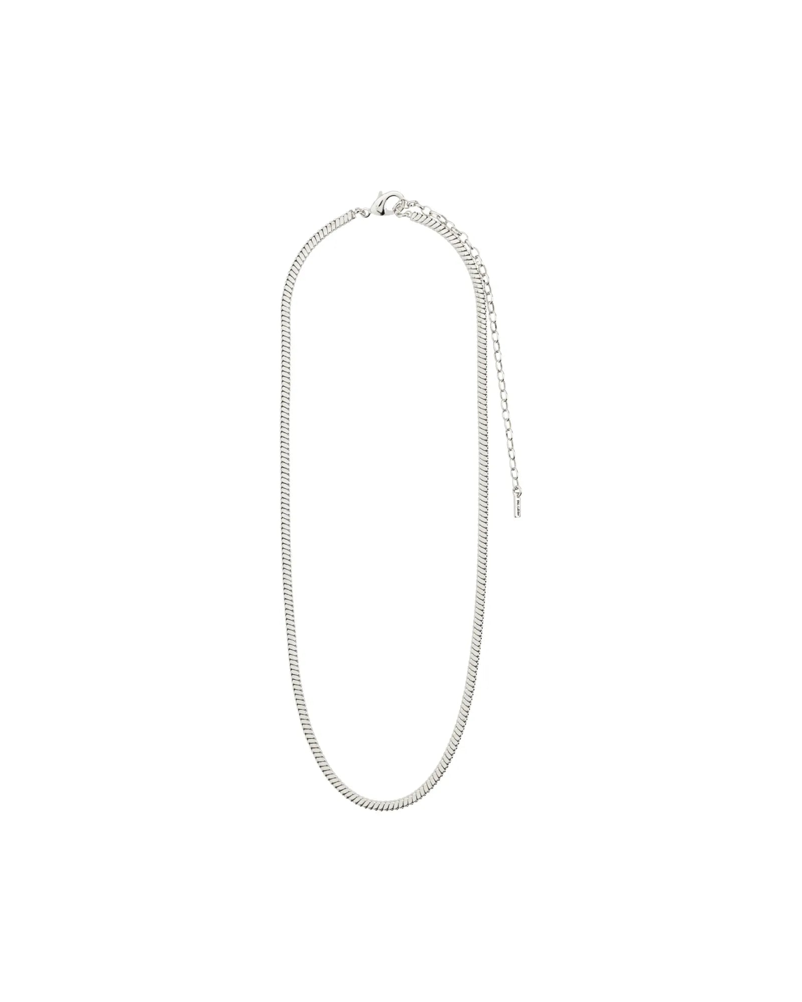 DOMINIQUE Recycled Necklace - Silver Plated