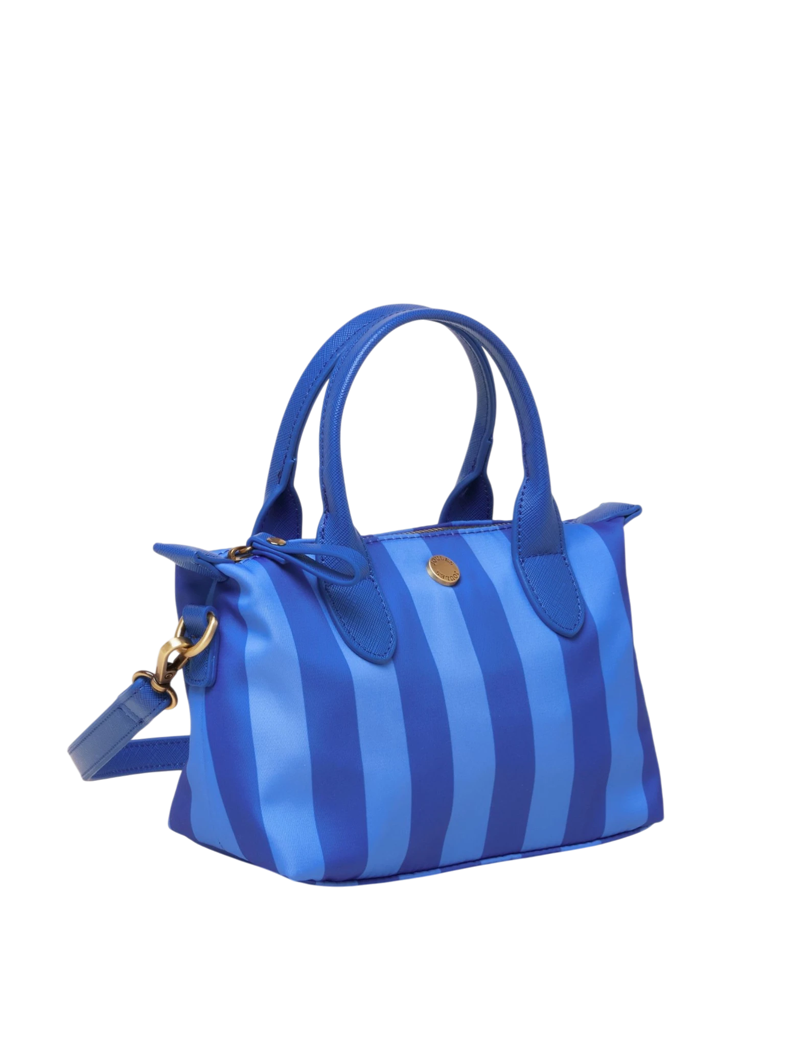 Edie Mini Cross Body Bag - Blue Stripe