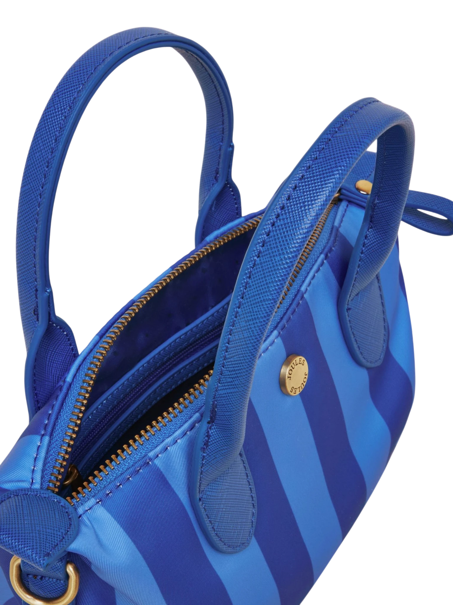 Edie Mini Cross Body Bag - Blue Stripe
