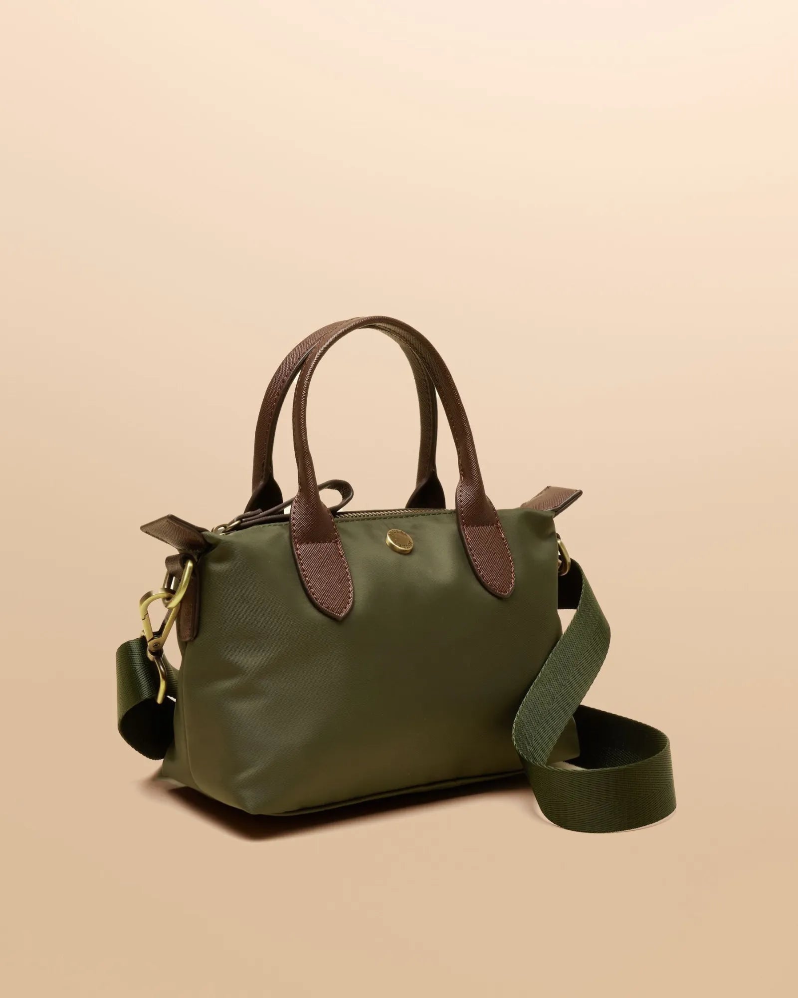 Edie Mini Cross Body Bag - Khaki Green