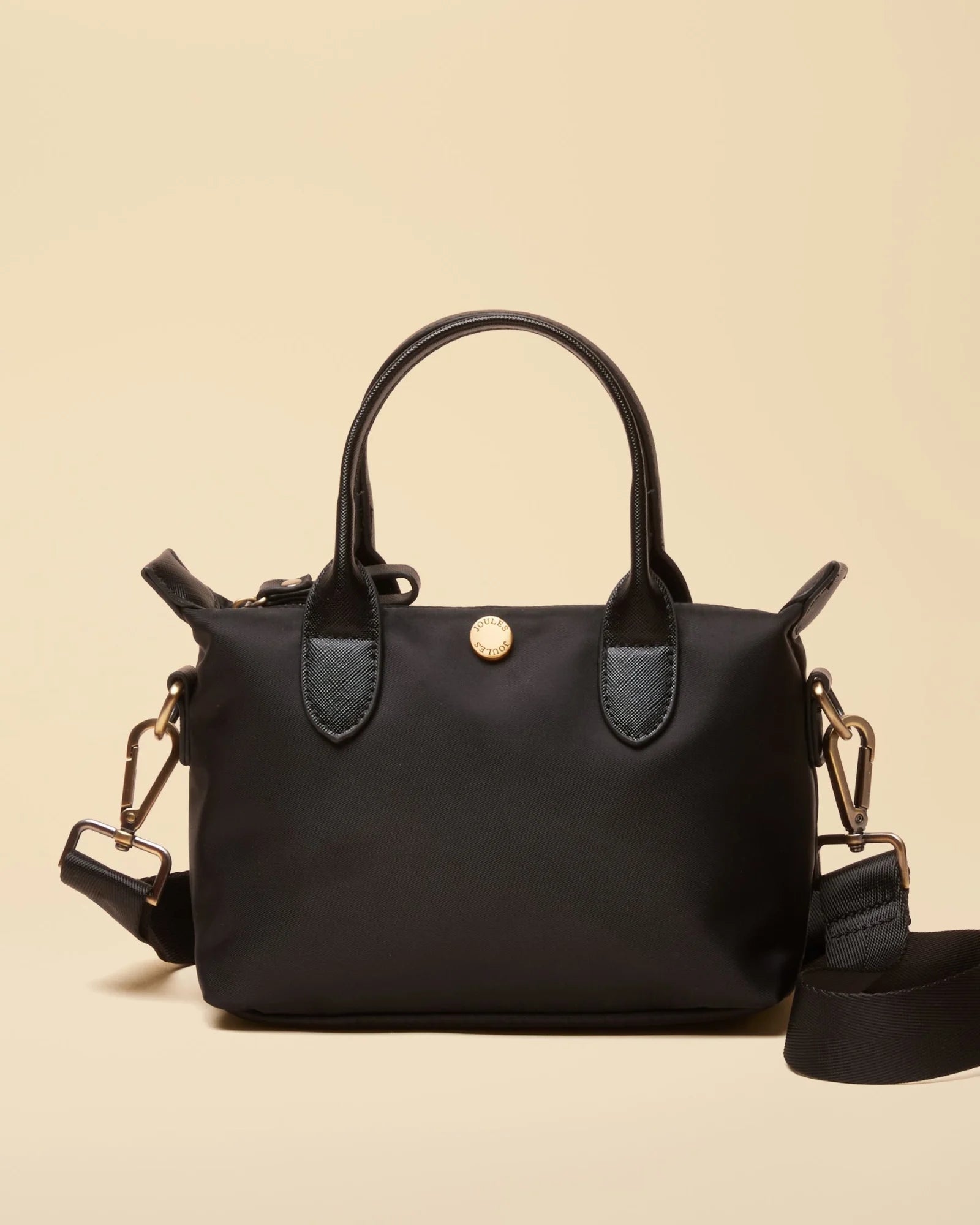 Edie Mini Crossbody Bag - Black