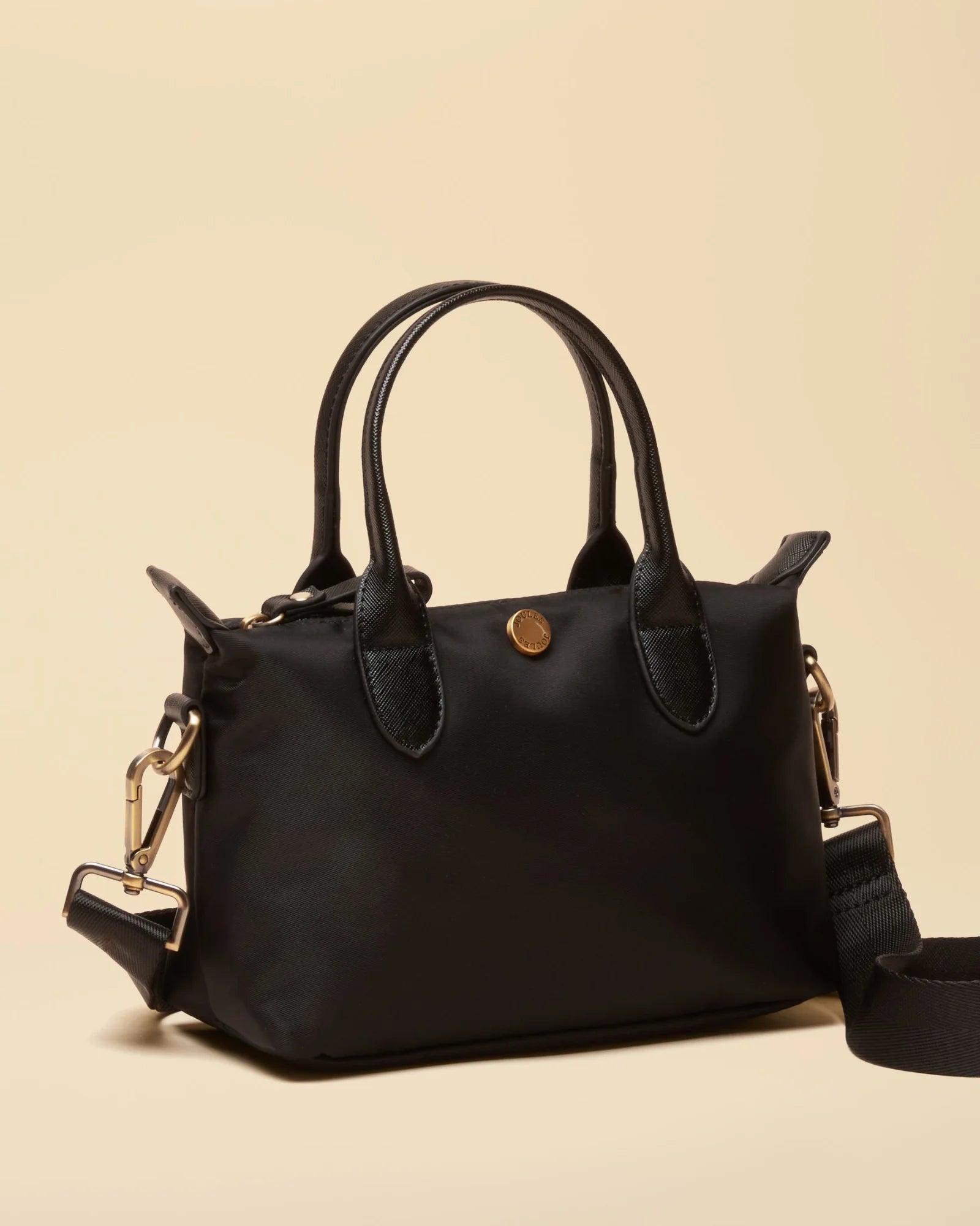 Edie Mini Crossbody Bag - Black