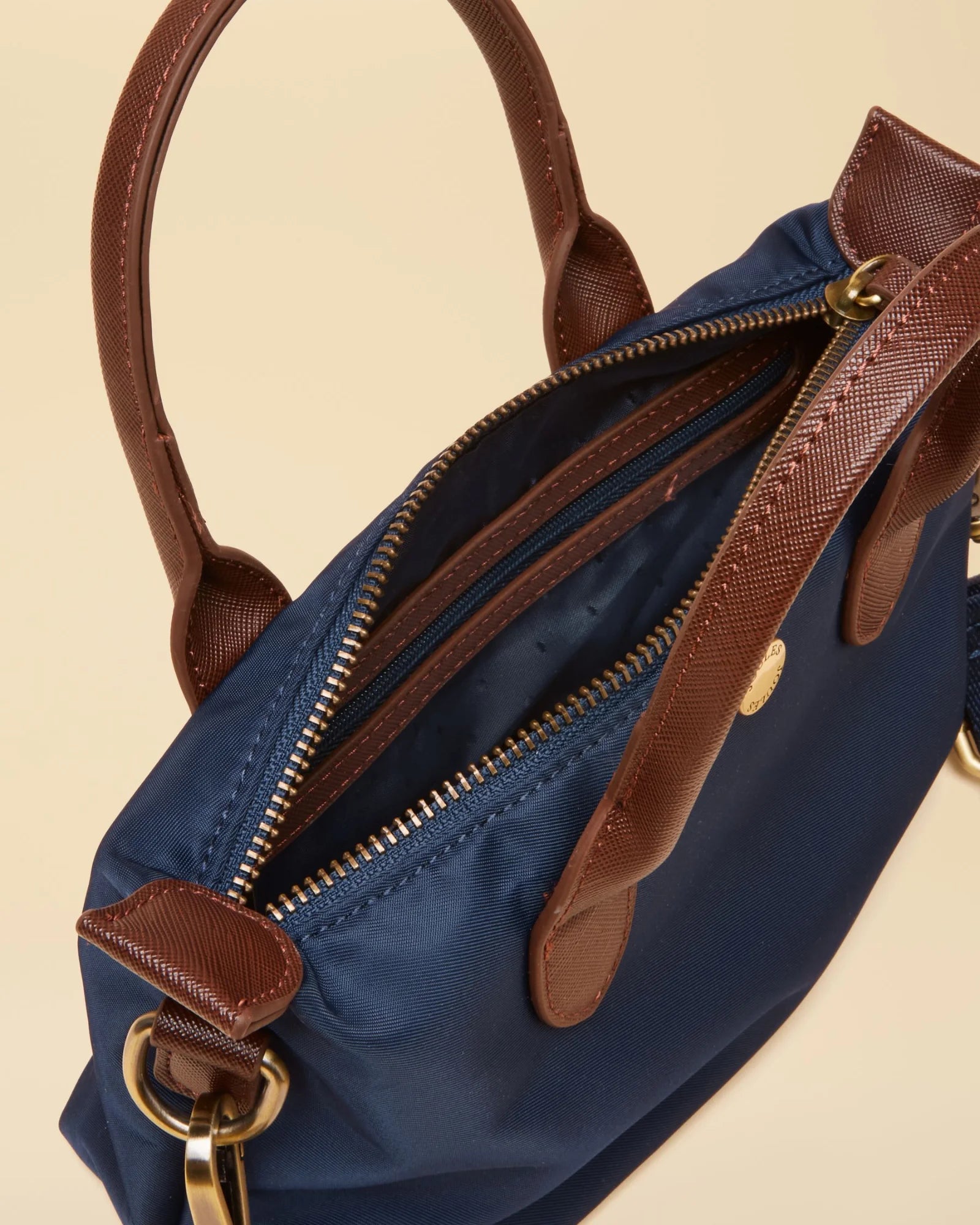 Edie Mini Crossbody Bag - Navy