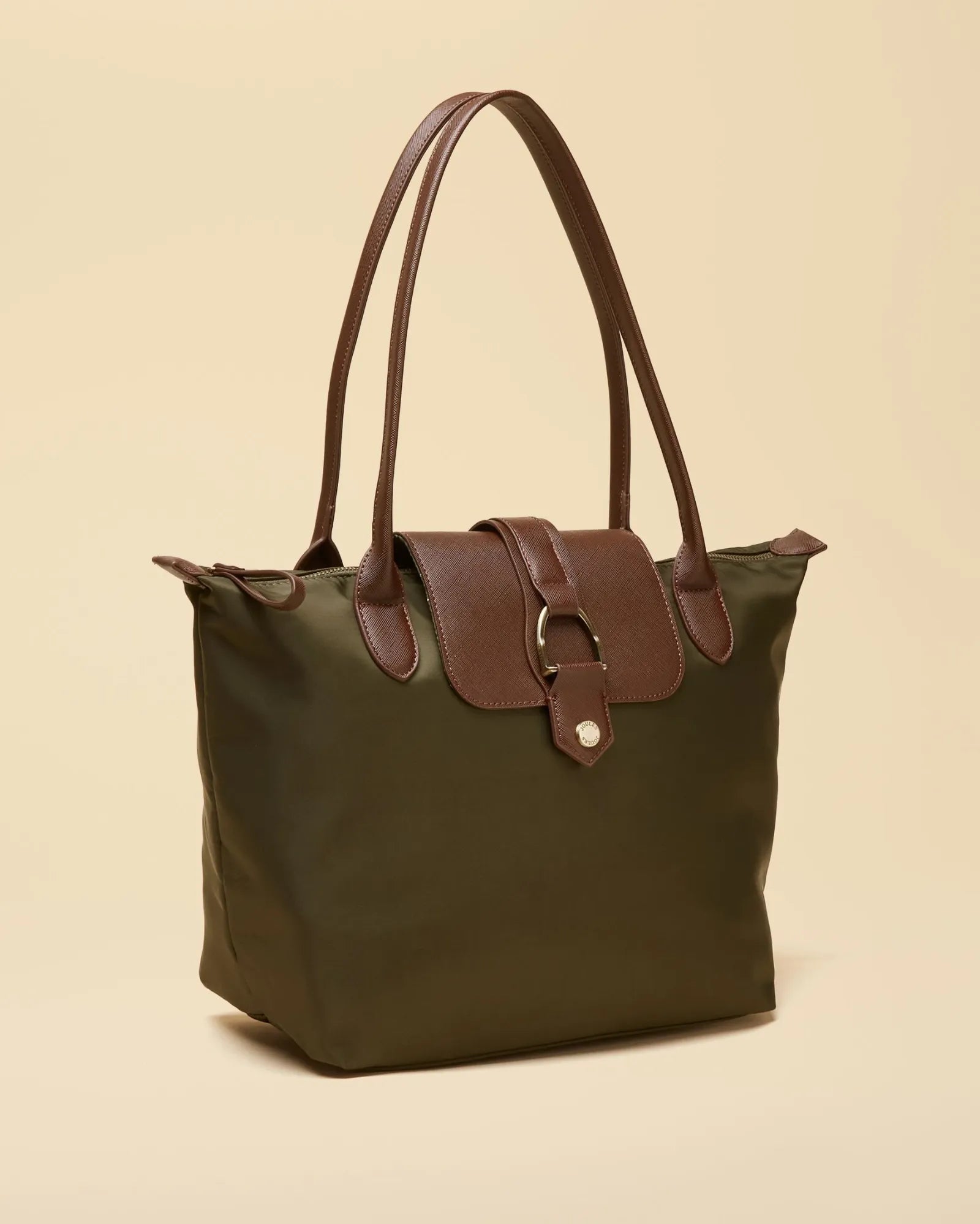 Edie Shopper Bag - Khaki Green