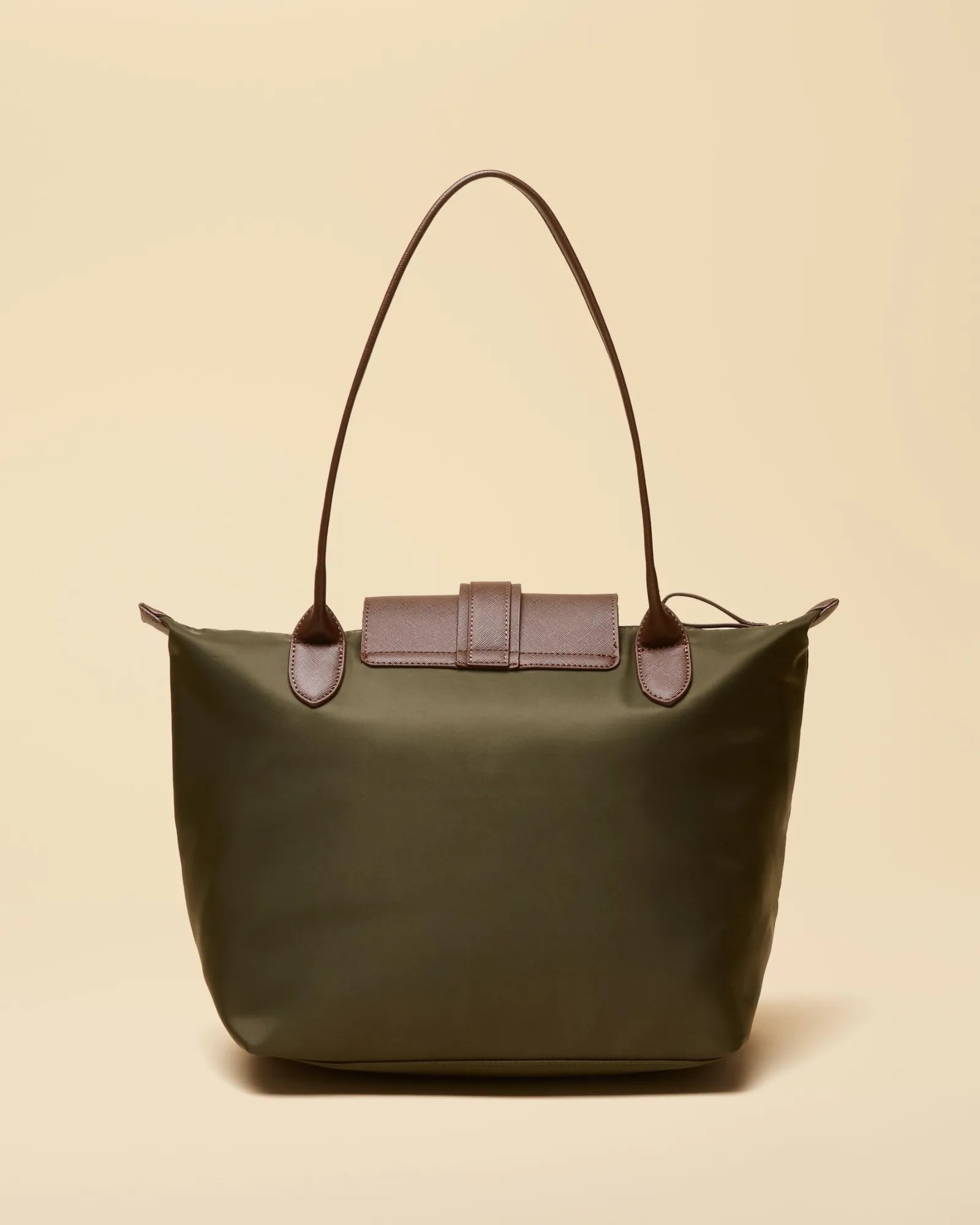 Edie Shopper Bag - Khaki Green