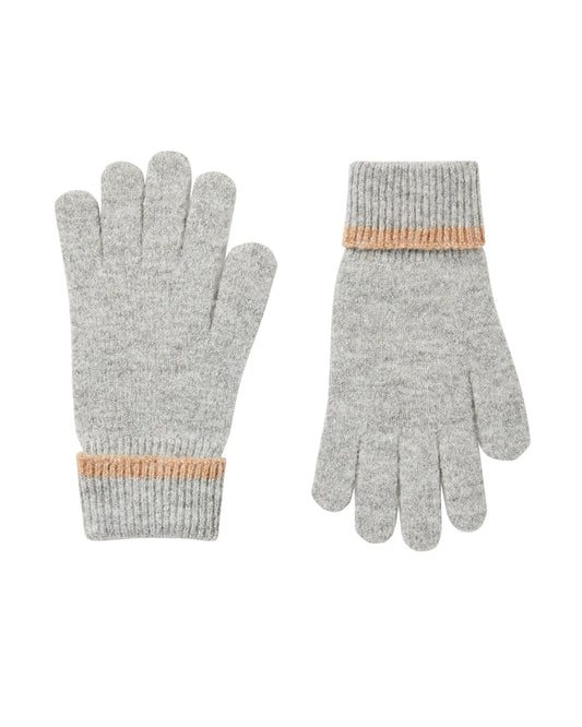 Eloise Grey Knitted Gloves