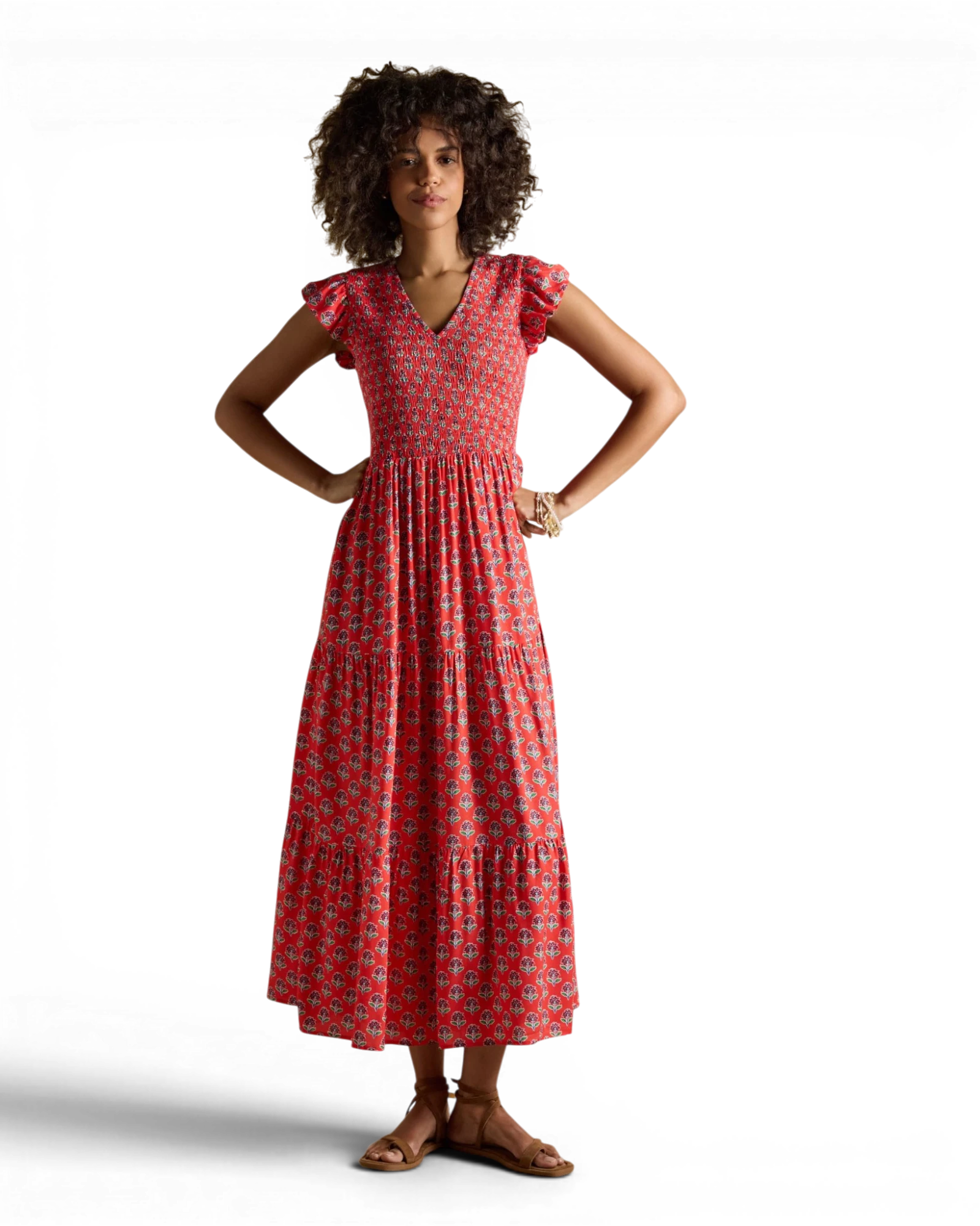 Esme Dress - Cayenne