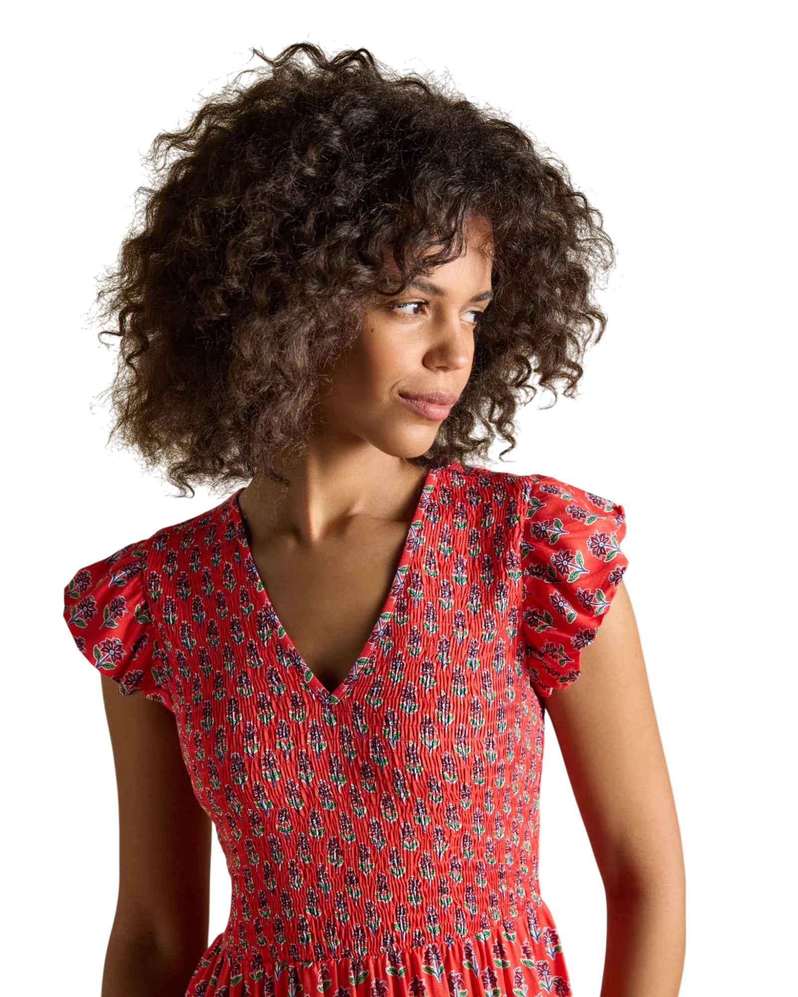 Esme Dress - Cayenne