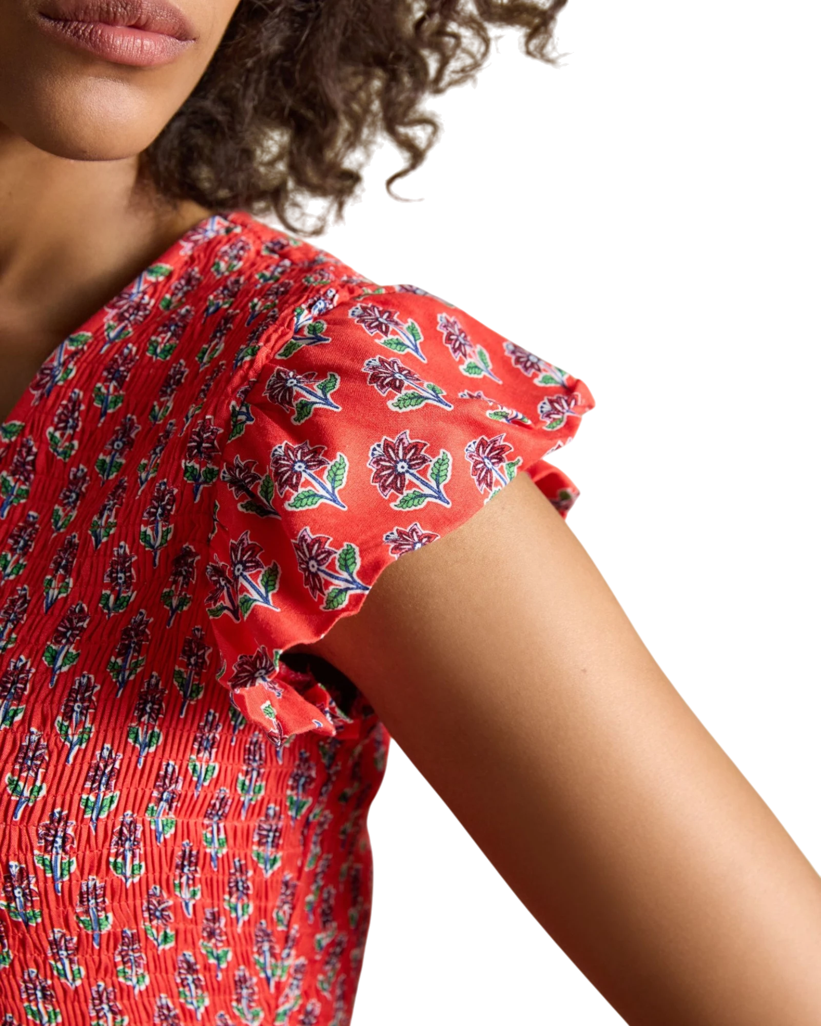 Esme Dress - Cayenne