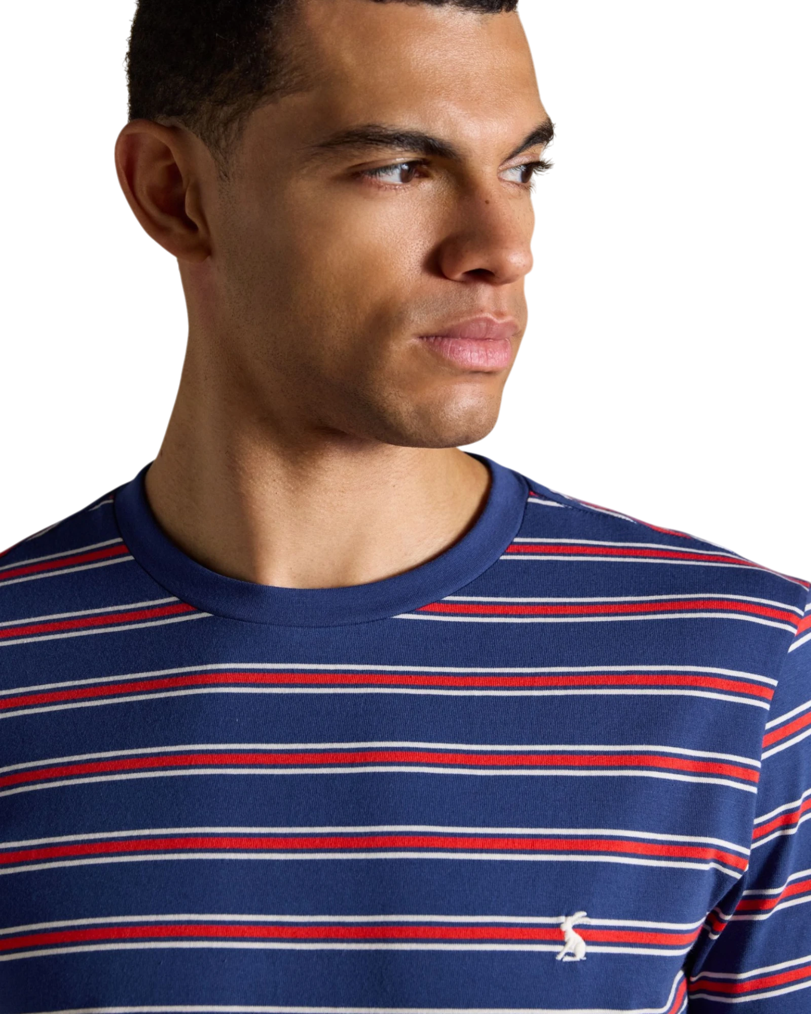 Everyday Stripe T-Shirt - Navy/Red