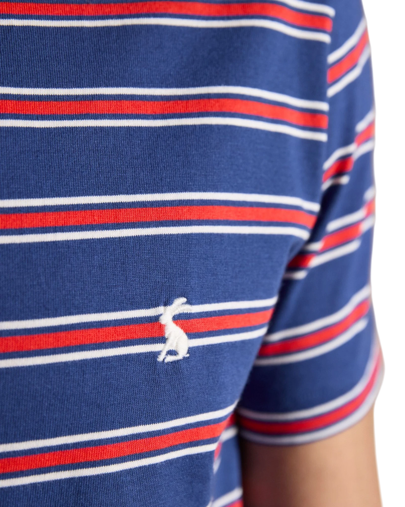 Everyday Stripe T-Shirt - Navy/Red