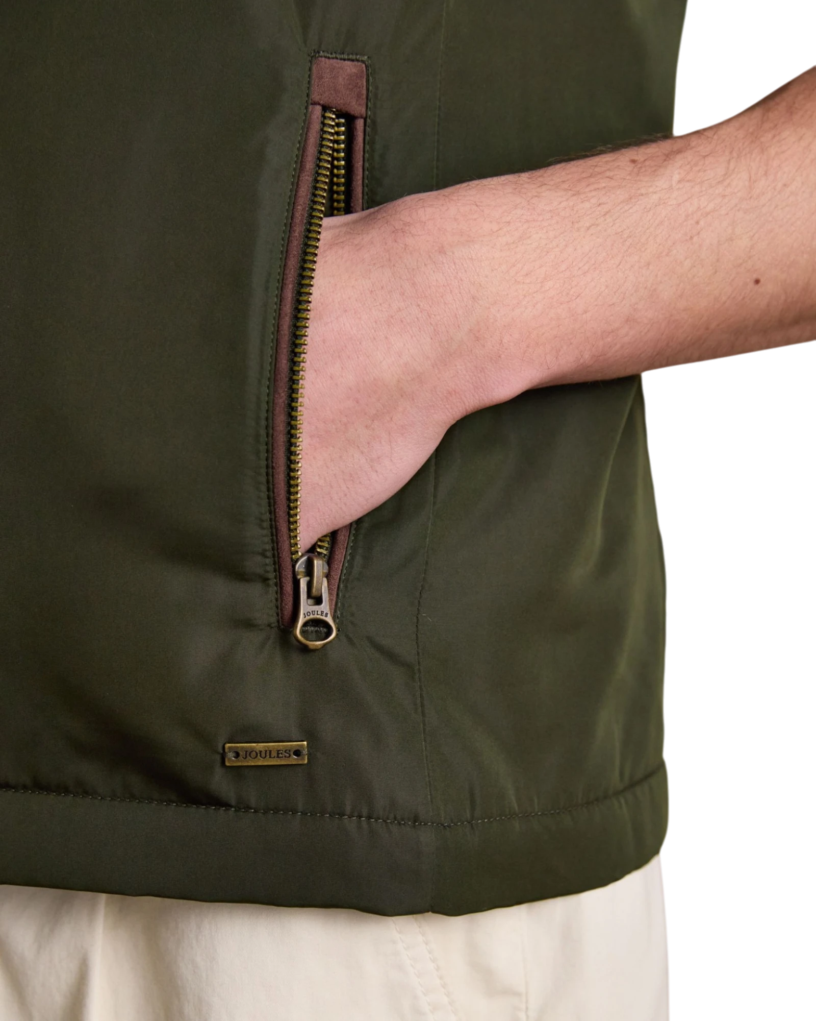 Farnham Gilet - Khaki Green