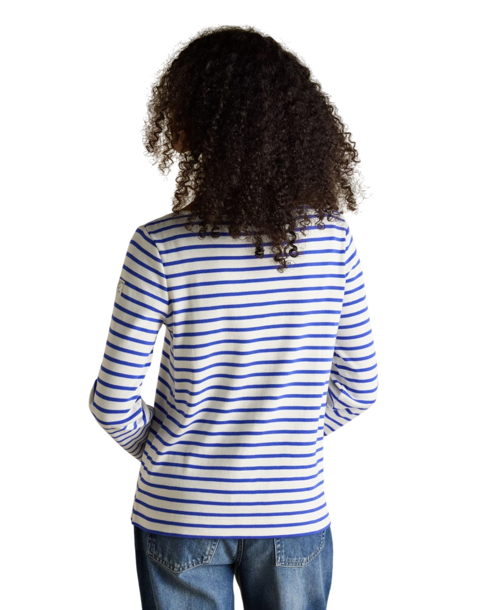Harbour Long Sleeve Top - Blue Stripe