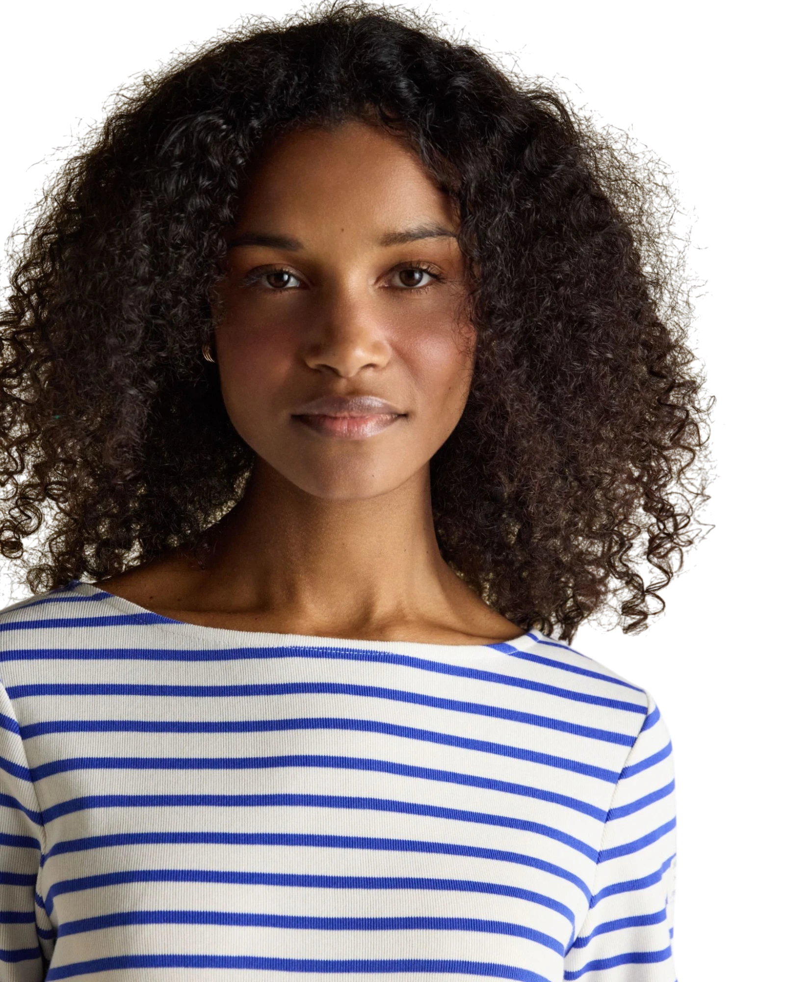 Harbour Long Sleeve Top - Blue Stripe