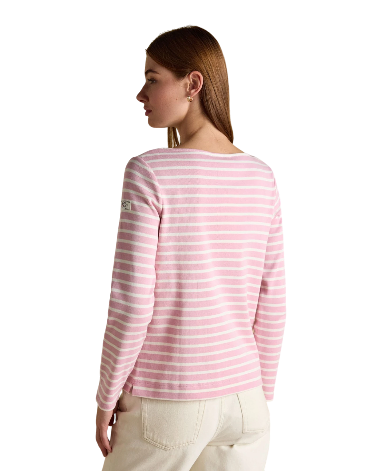 Harbour Long Sleeve Top - Pink Stripe