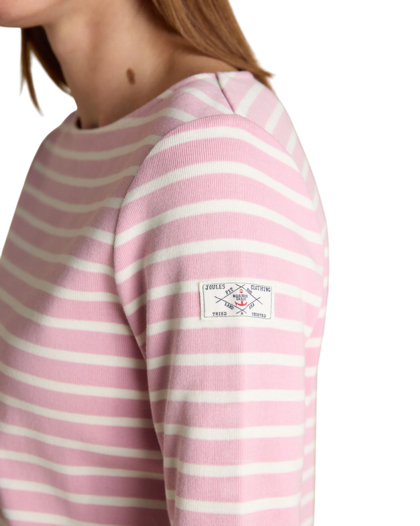 Harbour Long Sleeve Top - Pink Stripe